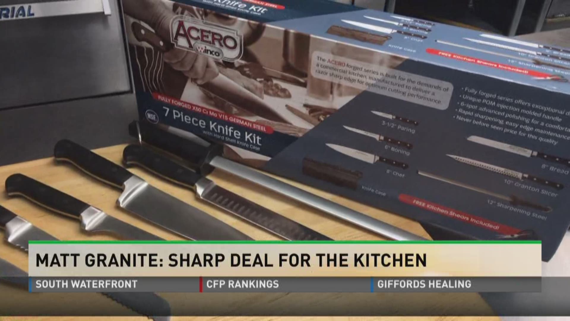 Money man Matt Granite shows how to save on kitchen knives.