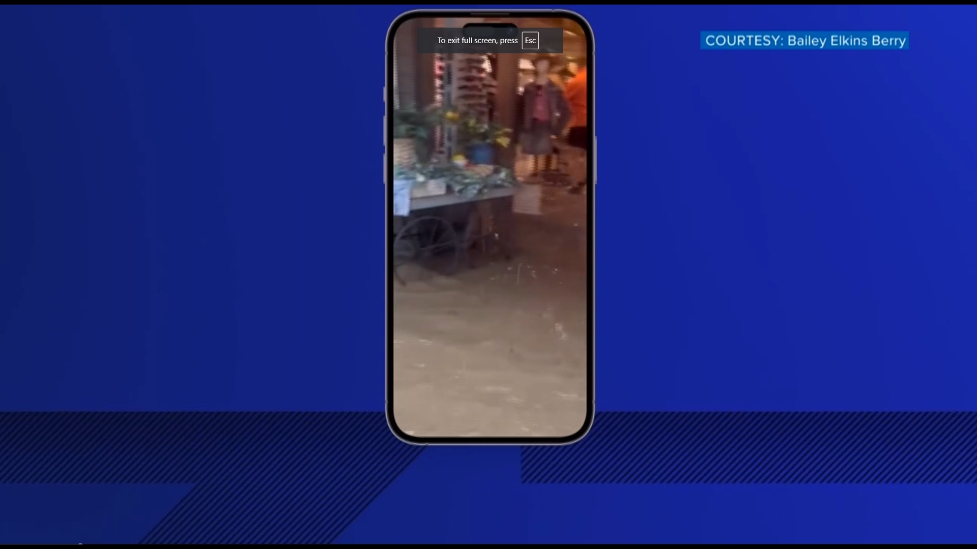 Video shows flooding at Dollywood