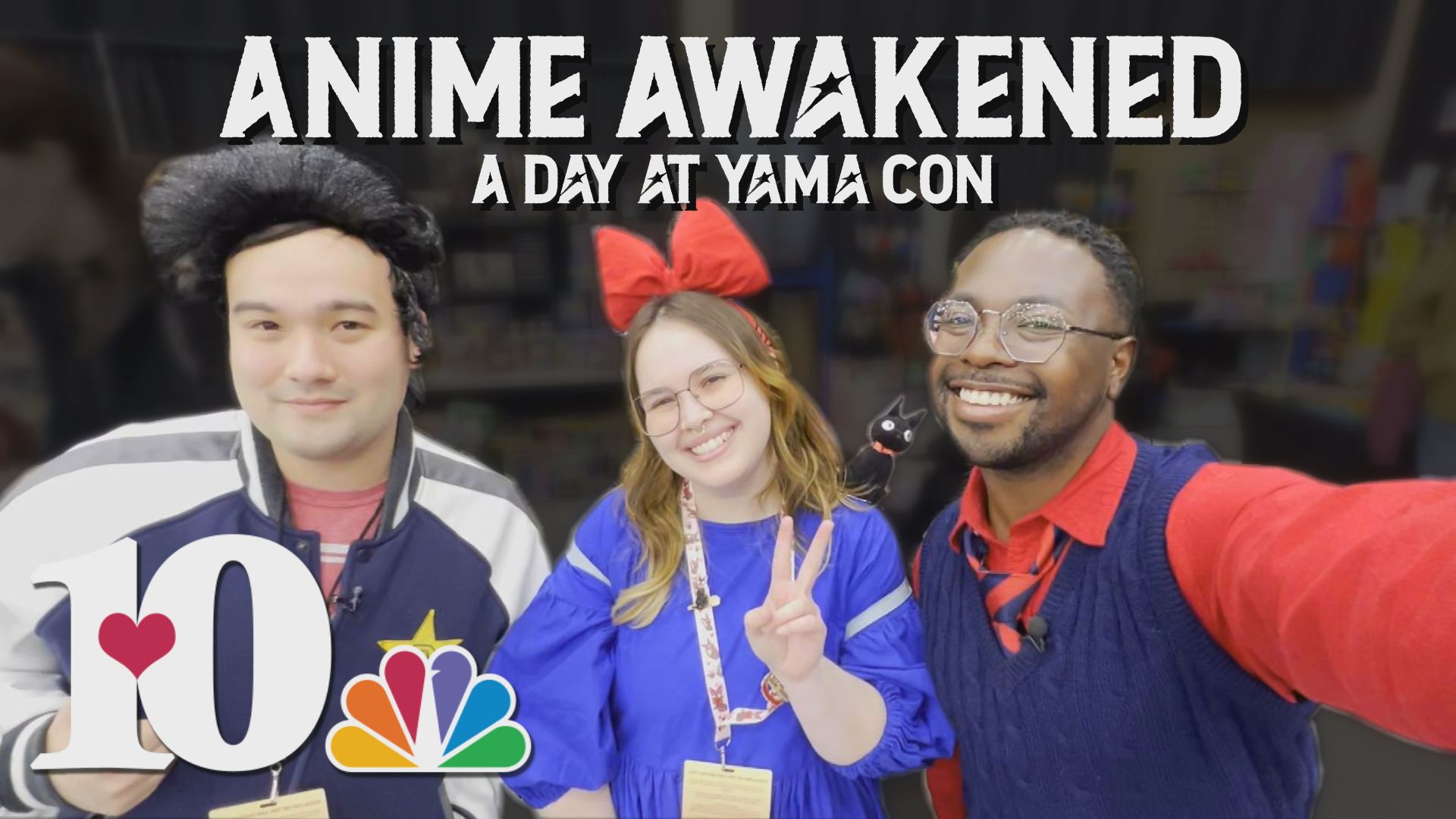 WBIR's resident Otaku, Seth, gives meteorologist and anime fan, Tevian, the experience of his very first anime convention!