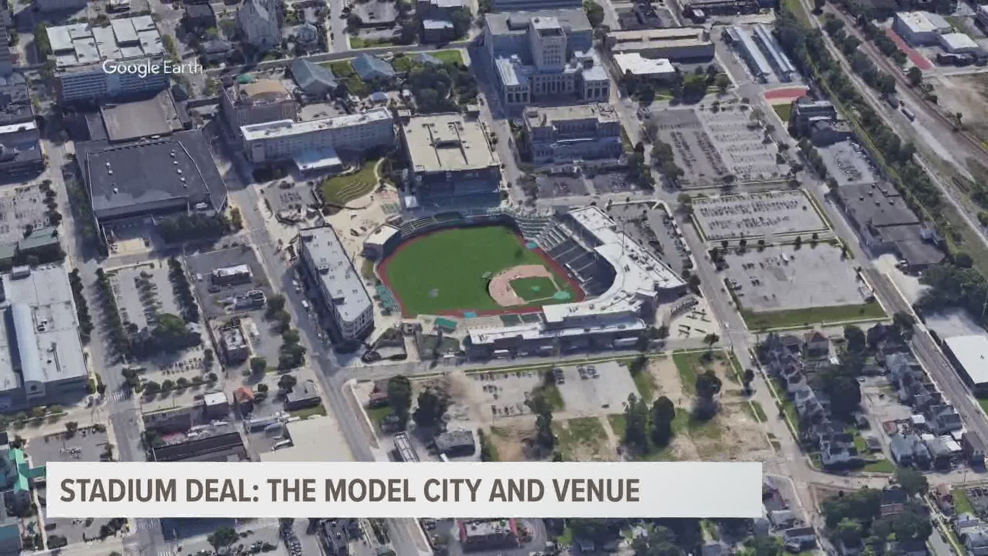 Fort Wayne, Ind.'s Parkview Field is held up as an example for Knoxville and the county.