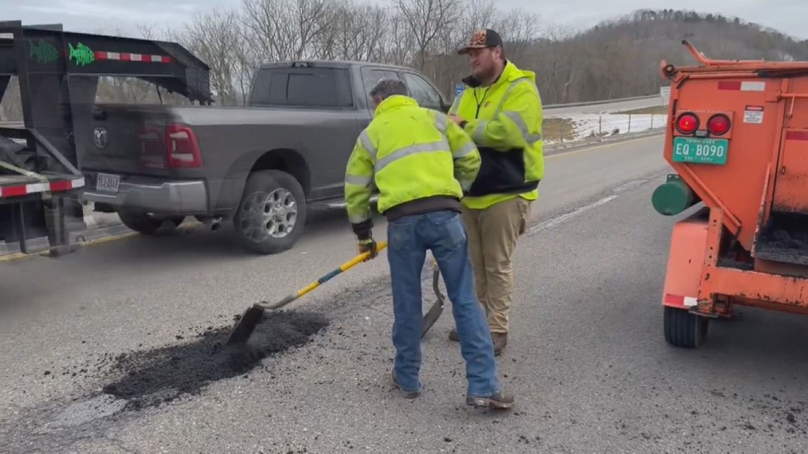TDOT crews patching potholes after snowstorm hits East Tennessee - Vimarsana News