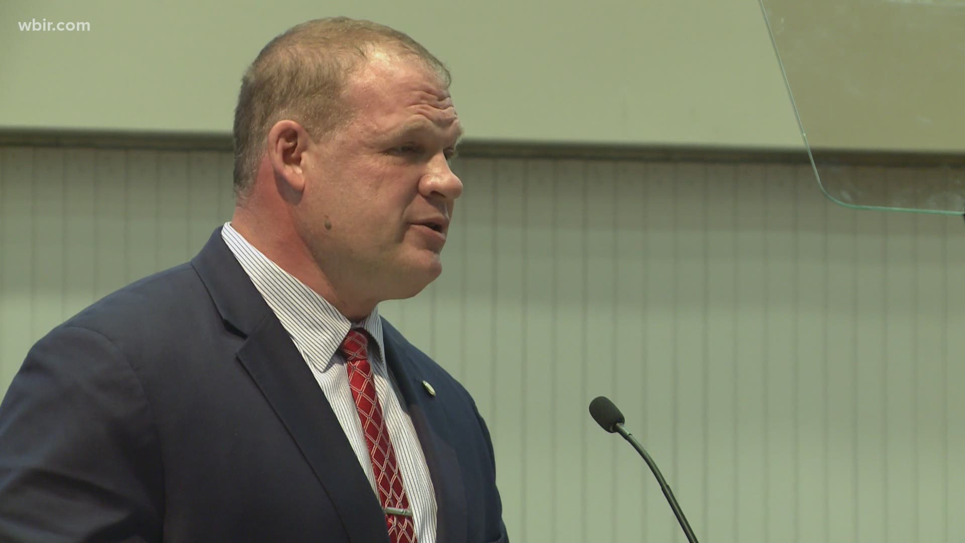 Knox County Mayor Glenn Jacobs unveiled his proposed $893 million budget for Knox County.