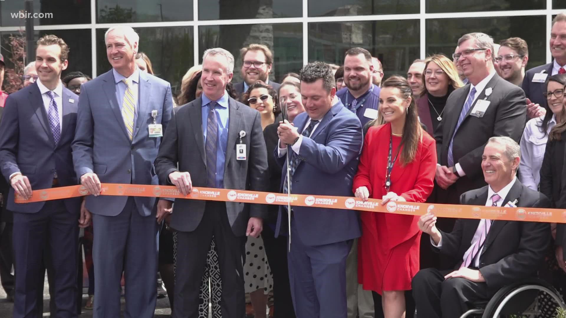 The Knoxville Center for Behavioral Medicine hosted a ribbon-cutting ceremony on Thursday attended by physicians, partners and community leaders.