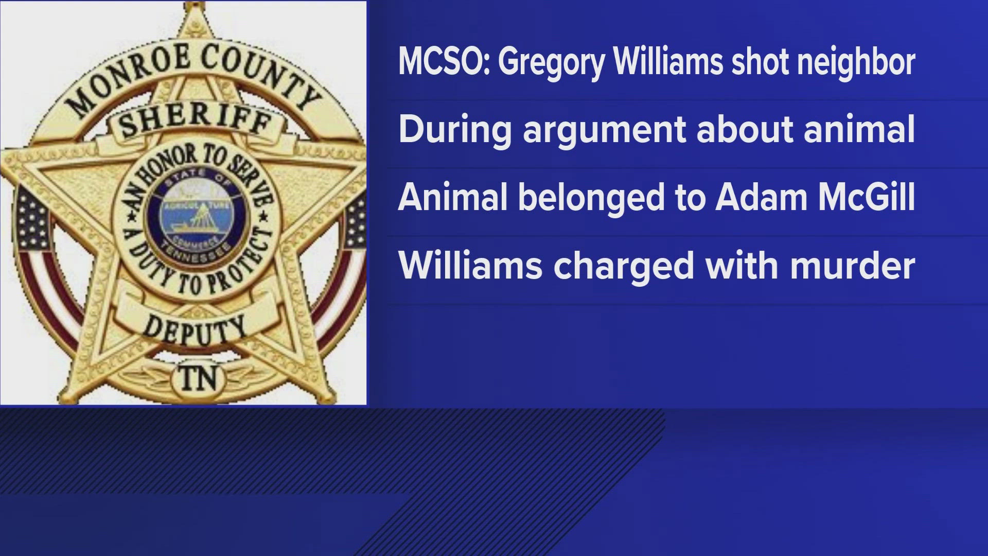 MCSO: Man charged with murder after shooting his neighbor over animal ...