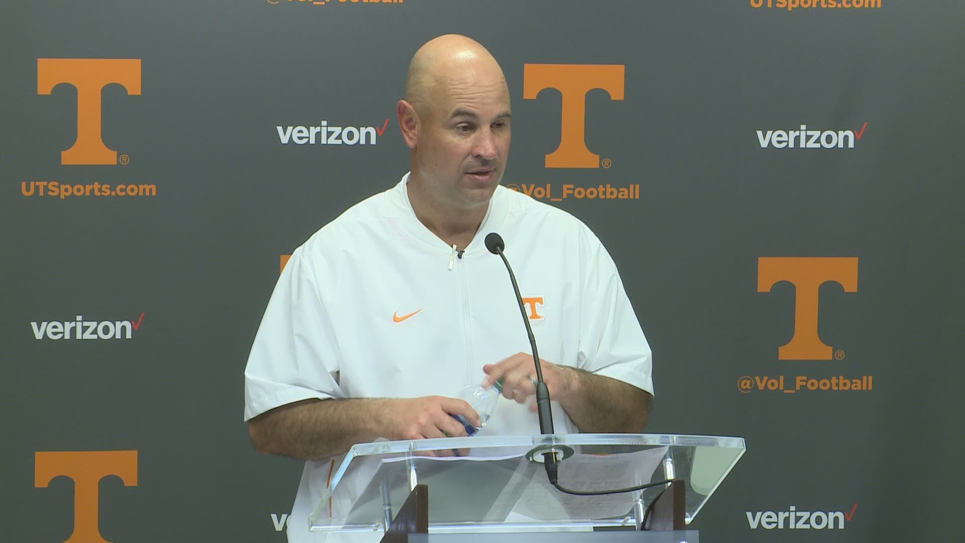 Tennessee head coach Jeremy Pruitt said he asked the linebacker to leave the field after he would not enter the game when asked.