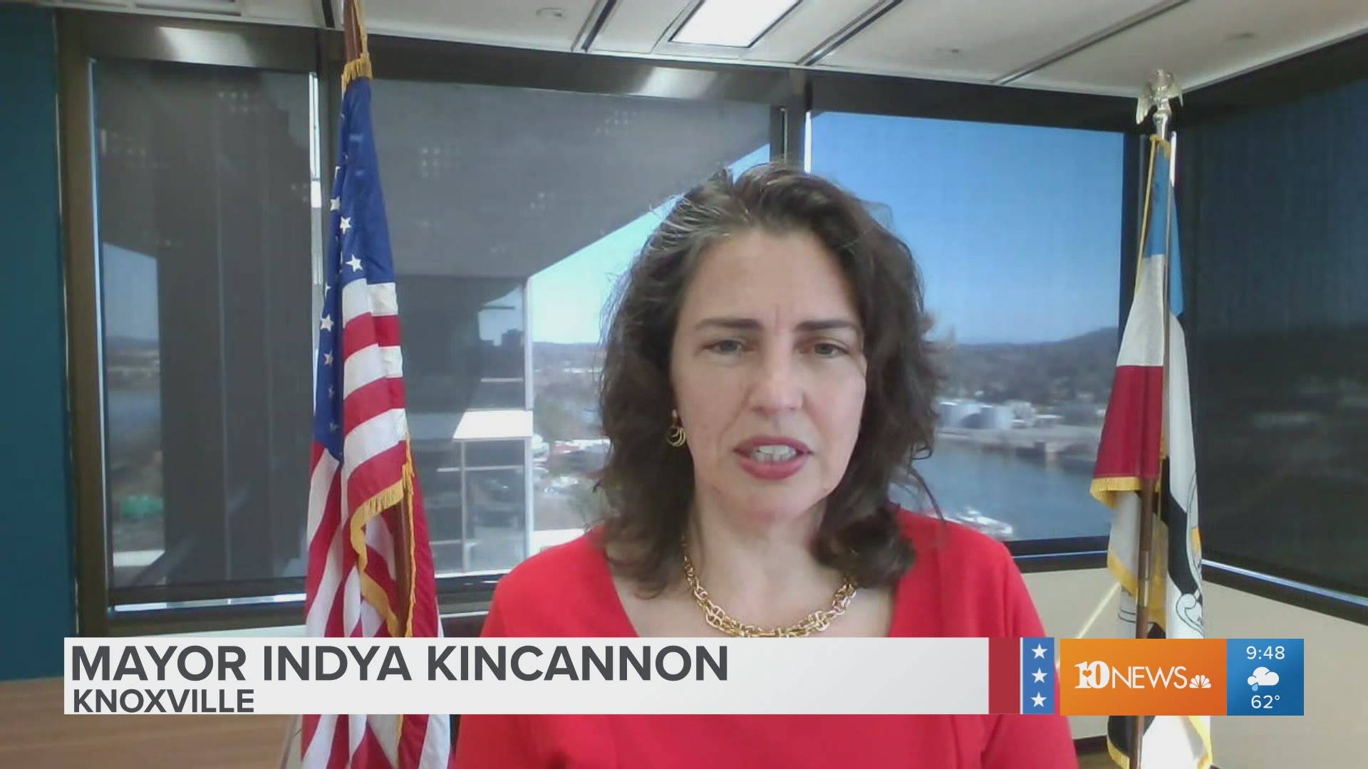 Knoxville Mayor Indya Kincannon talks about the city of the state.