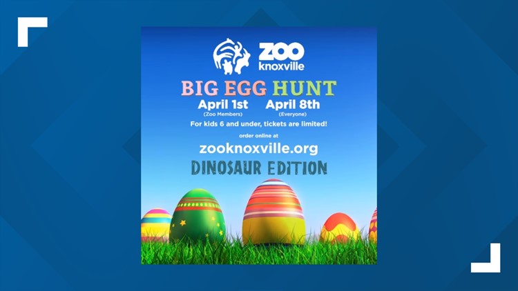 Zoo Knoxville to host dinosaur version of egg hunt on Saturday