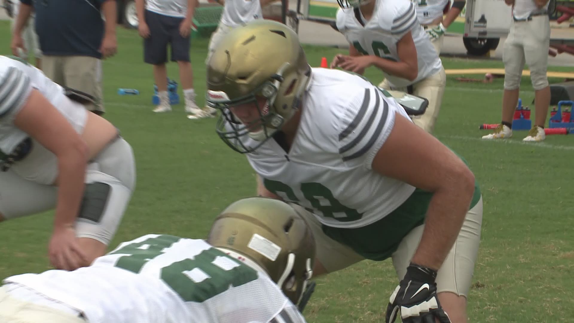 The newest Georgia Bulldog, Cade Mays of Knoxville Catholic, talks about his decision to go to Athens.
