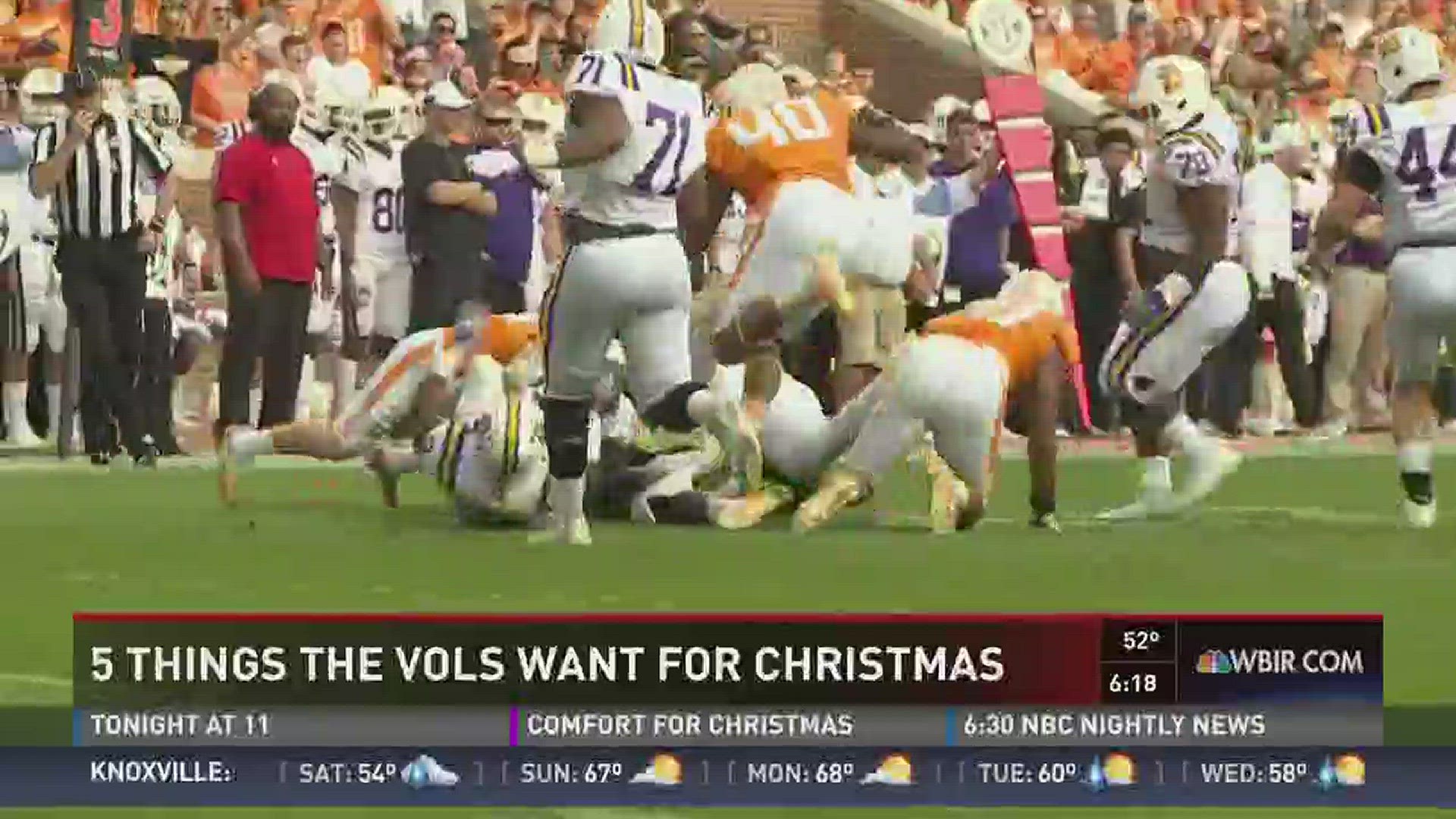 Luke Slabaugh digs into the five things the Vols want for Christmas.