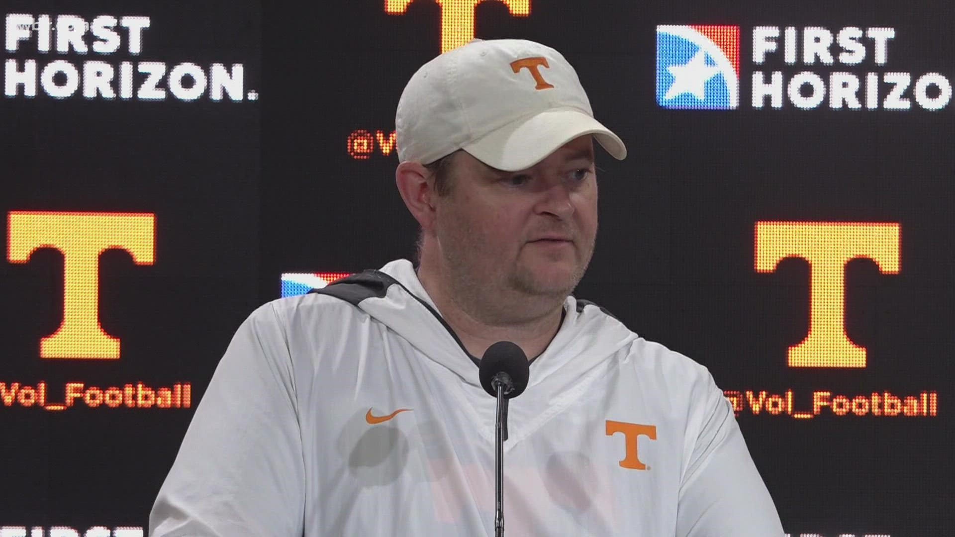 Coach Heupel speaks to the growth that the UT Football team has experienced during the course of its Spring practice.