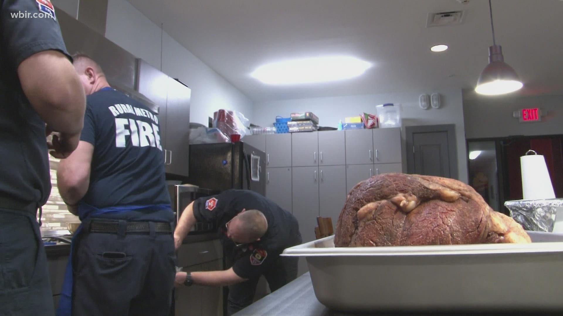 Firefighters at Rural Metro Fire Station 36 prepared some of the best-looking food this holiday season.