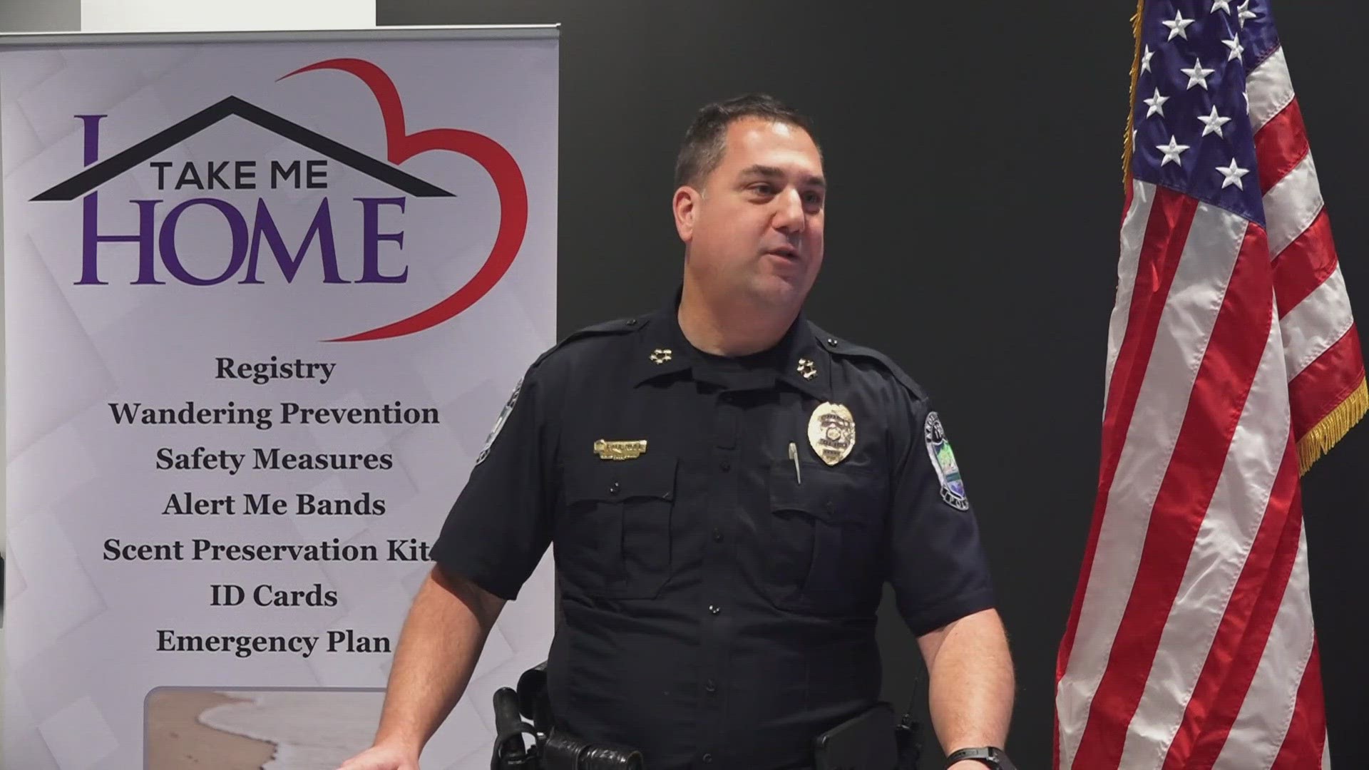 The Take Me Home registry is meant to help first responders in cases when individuals with developmental or cognitive disabilities go missing or are found alone.