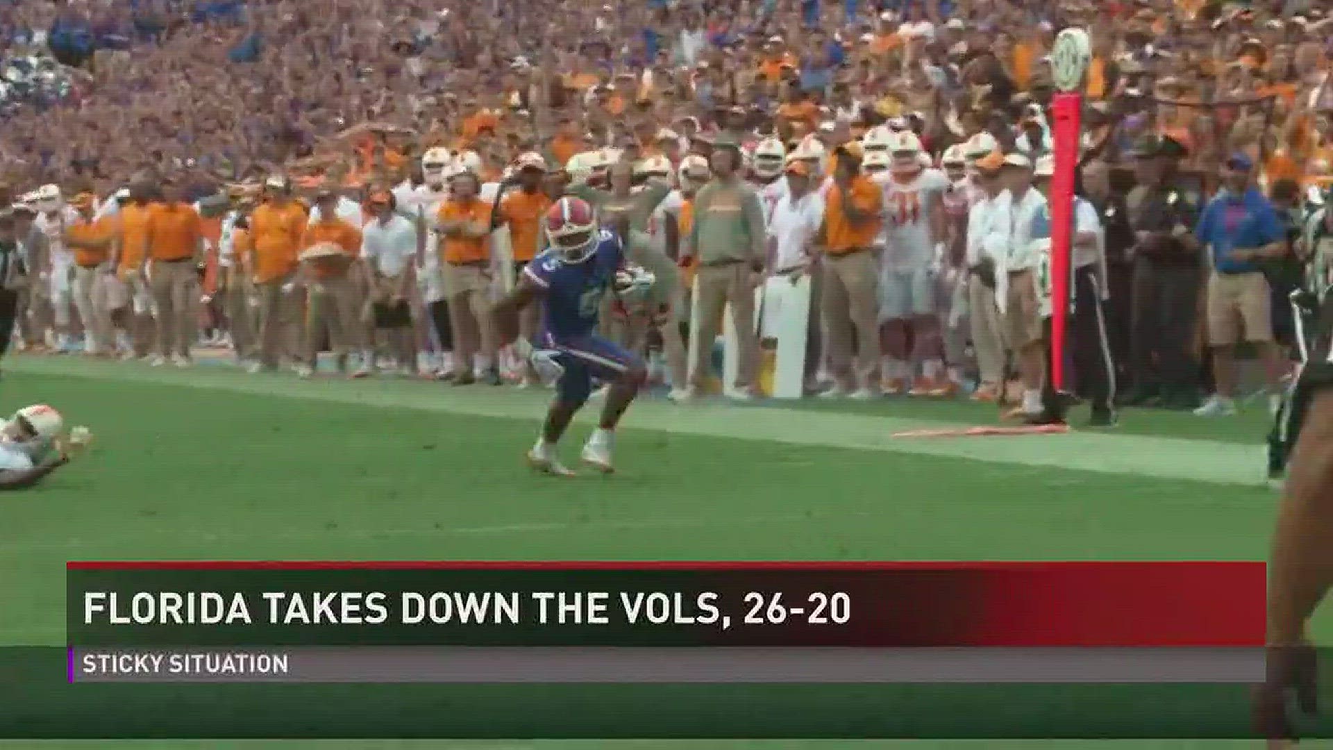 A 63-yard bomb on the final play of the game gave the Gators the win but several other mistakes contributed to a loss for the Vols.