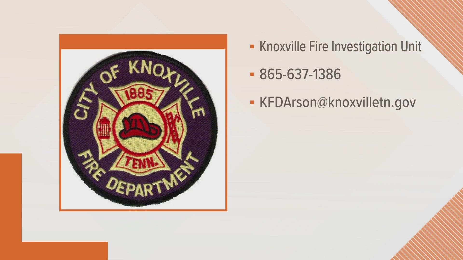 The Knoxville Fire Department responded to 3 separate fires in one block of Clinton Highway early Friday morning.