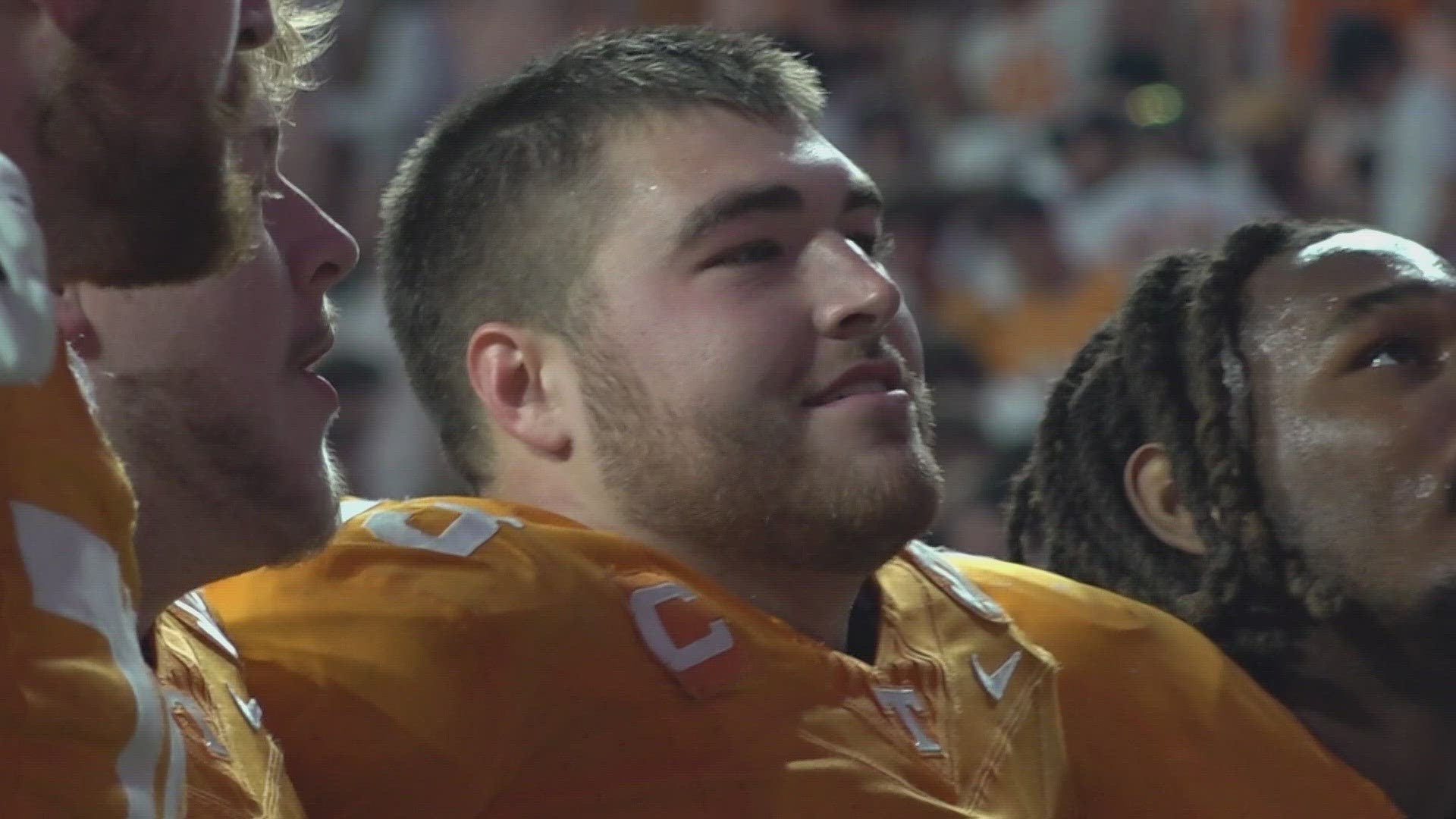The Tennessee offensive lineman said on a podcast that he will not participate in Senior Day festivities before Tennessee's game against Vanderbilt.