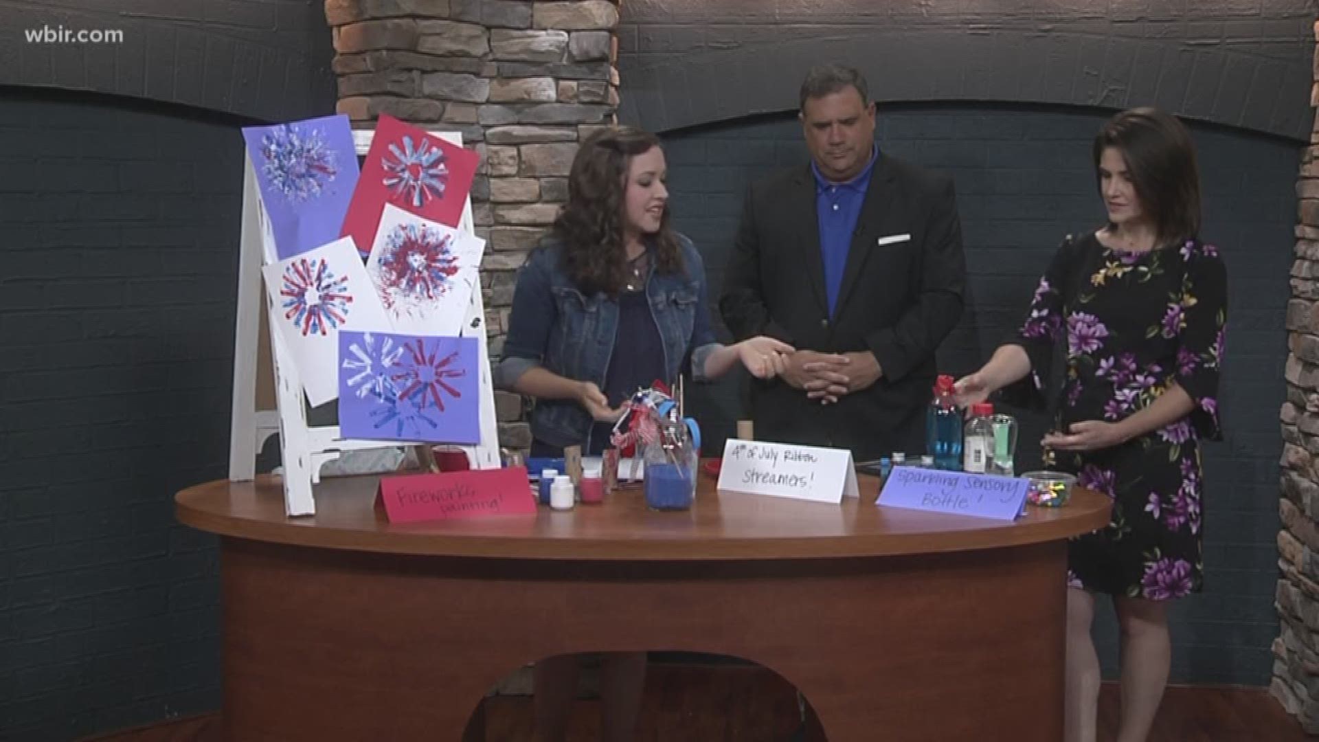 Looking for some fun crafts to do with the kids during the Fourth of July holiday? Chelsea Smith has some easy ideas to try including: Fireworks Painting and a sensory bottle. June 18, 2019-4pm .