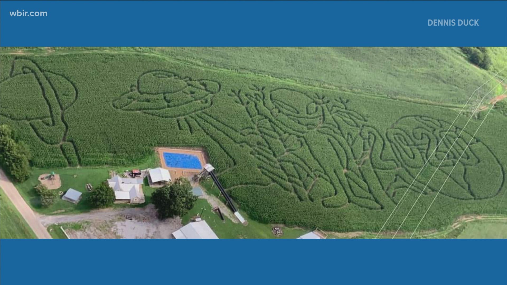 Ballinger Farm in Jefferson County shared a preview of its crazy maze on Facebook.