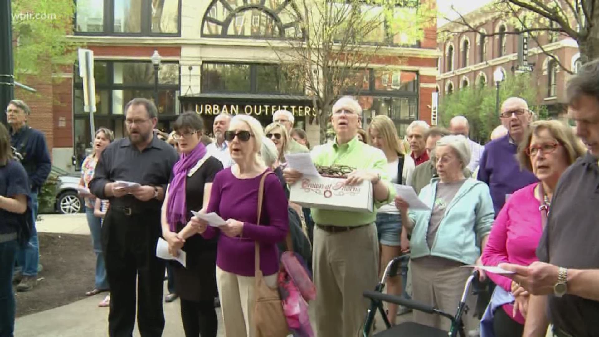 Seven Downtown Knoxville churches will host the Stations of the Cross on Good Friday from 5:30 to 6:30. The procession will begin at Market Square. Rain Plan: St. John's Episcopal Cathedral