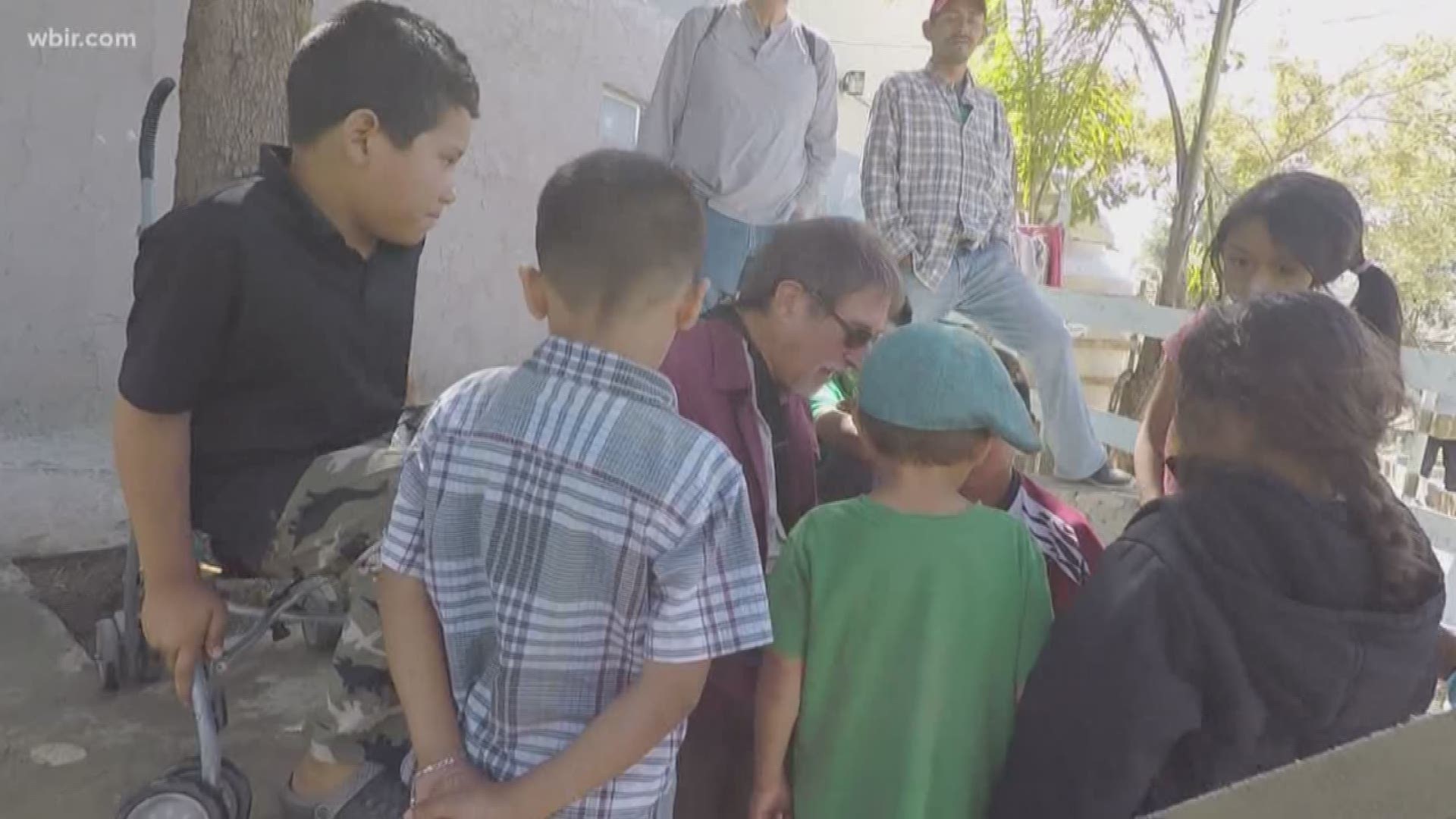 Members of Fellowship Church Knoxville teamed up with a church in Mexico just south of the border to provide medical aid and spiritual guidance to people fleeing their home countries.