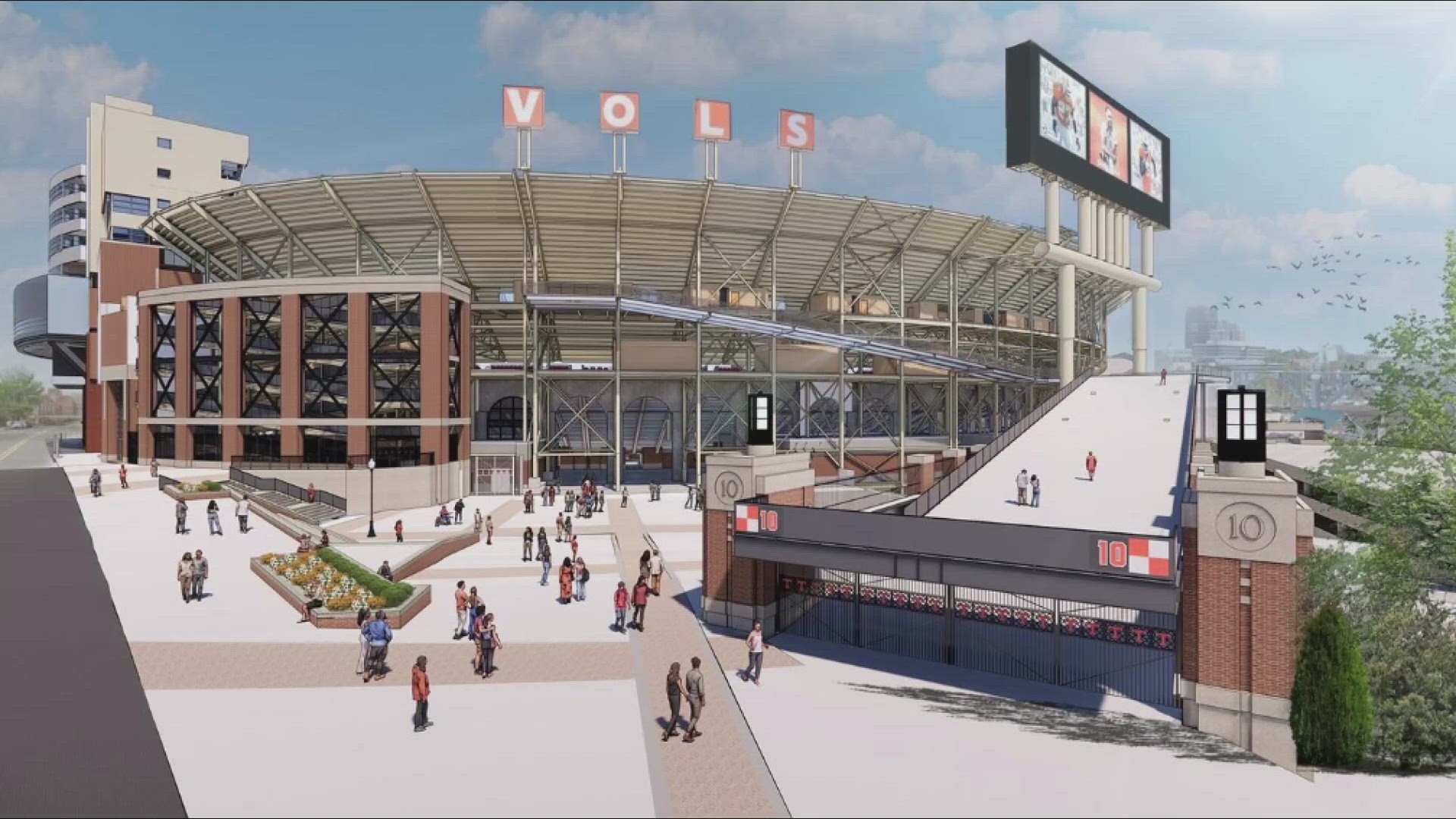 University of Tennessee baseball Lindsey Nelson Stadium renovations