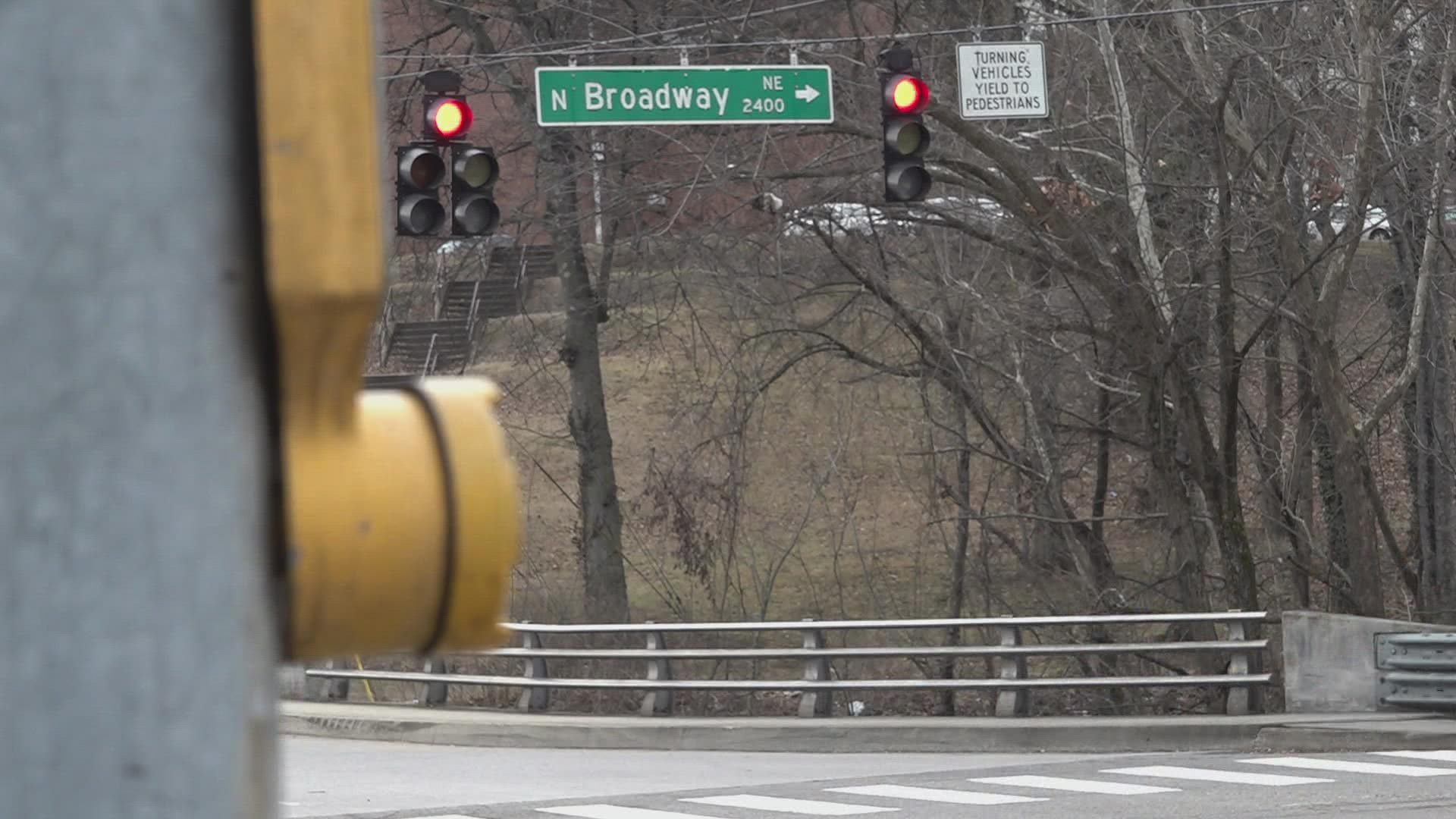 Knoxville said some of the traffic on Broadway is due to a timing issue with the stop lights along the road. They plan to upgrade the lights to operate remotely.