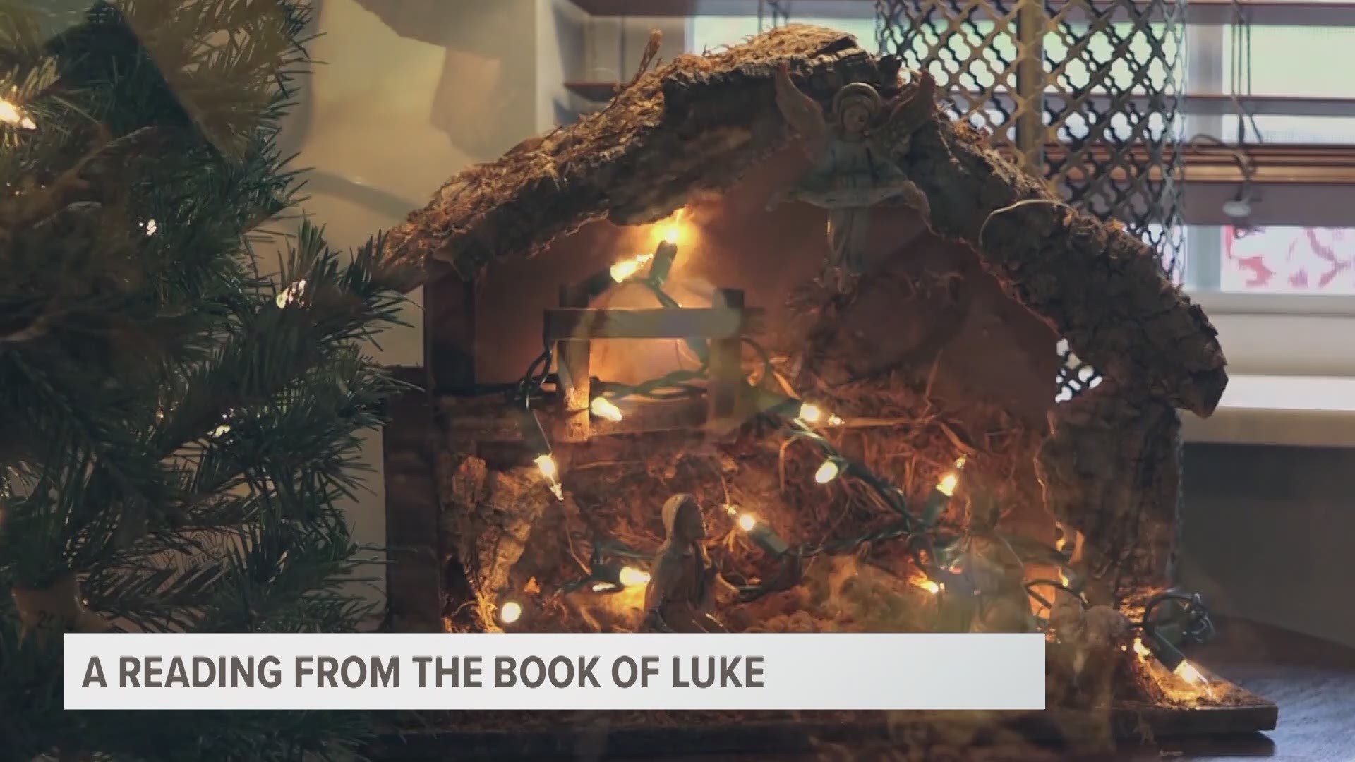 Christian religious leaders gathered on Live at Five at Four, and recounted the Christmas story as depicted in the Book of Luke to children.