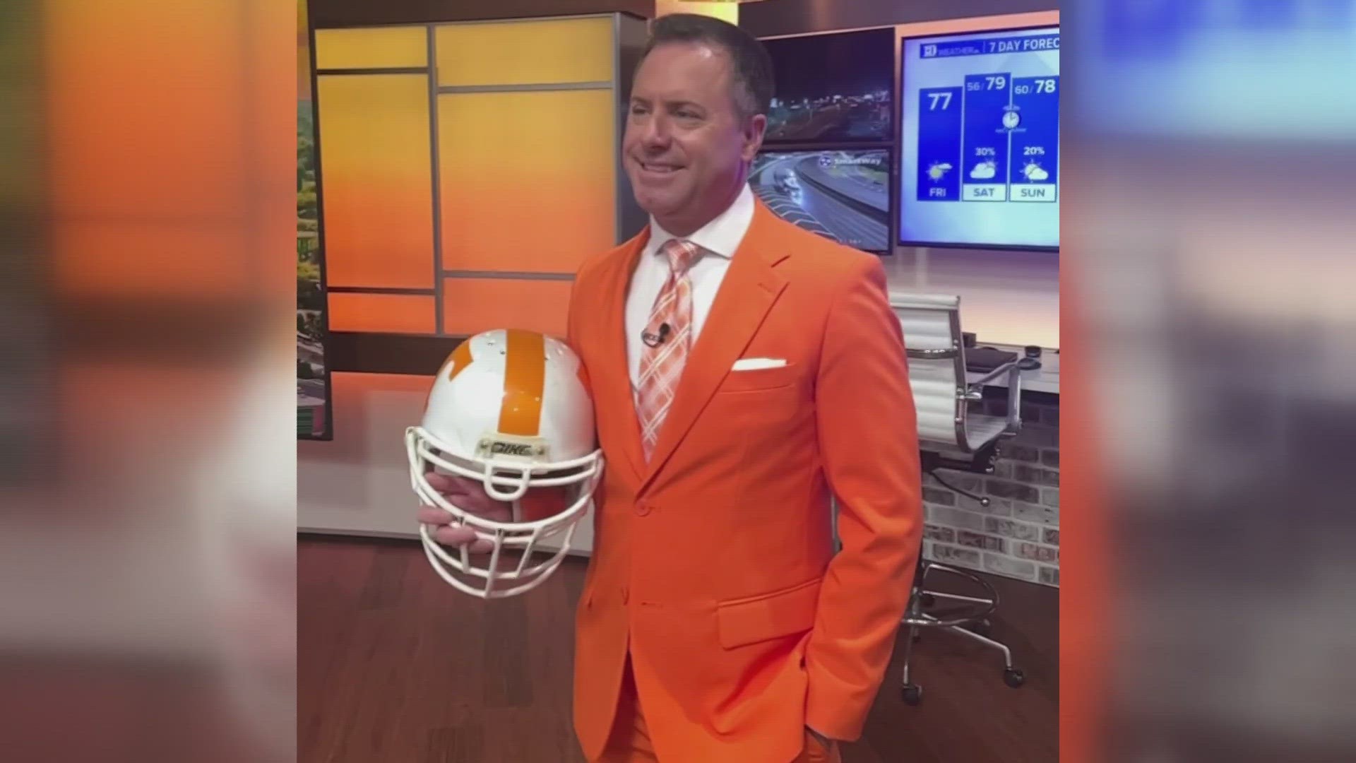 Mike is the only guy in town that can truly rock an orange suit! We look back at his time here at WBIR.