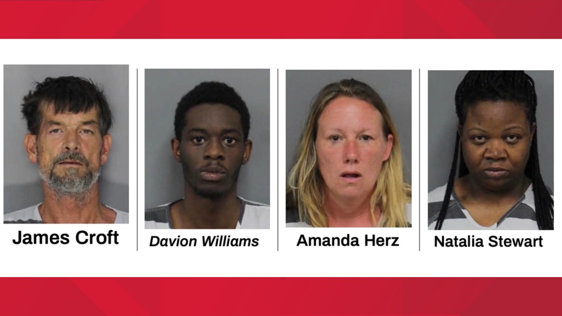 Four people arrested in Jefferson Co. after burglary call reveals drugs ...