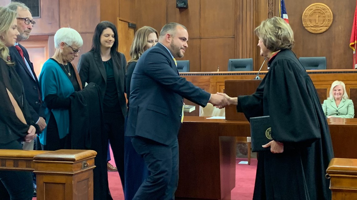 'An amazing day': Judge Sanchez takes oath as county's newest trial court judge