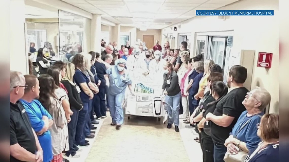 Blount Memorial holds honor walk for patient that made lifesaving organ donations