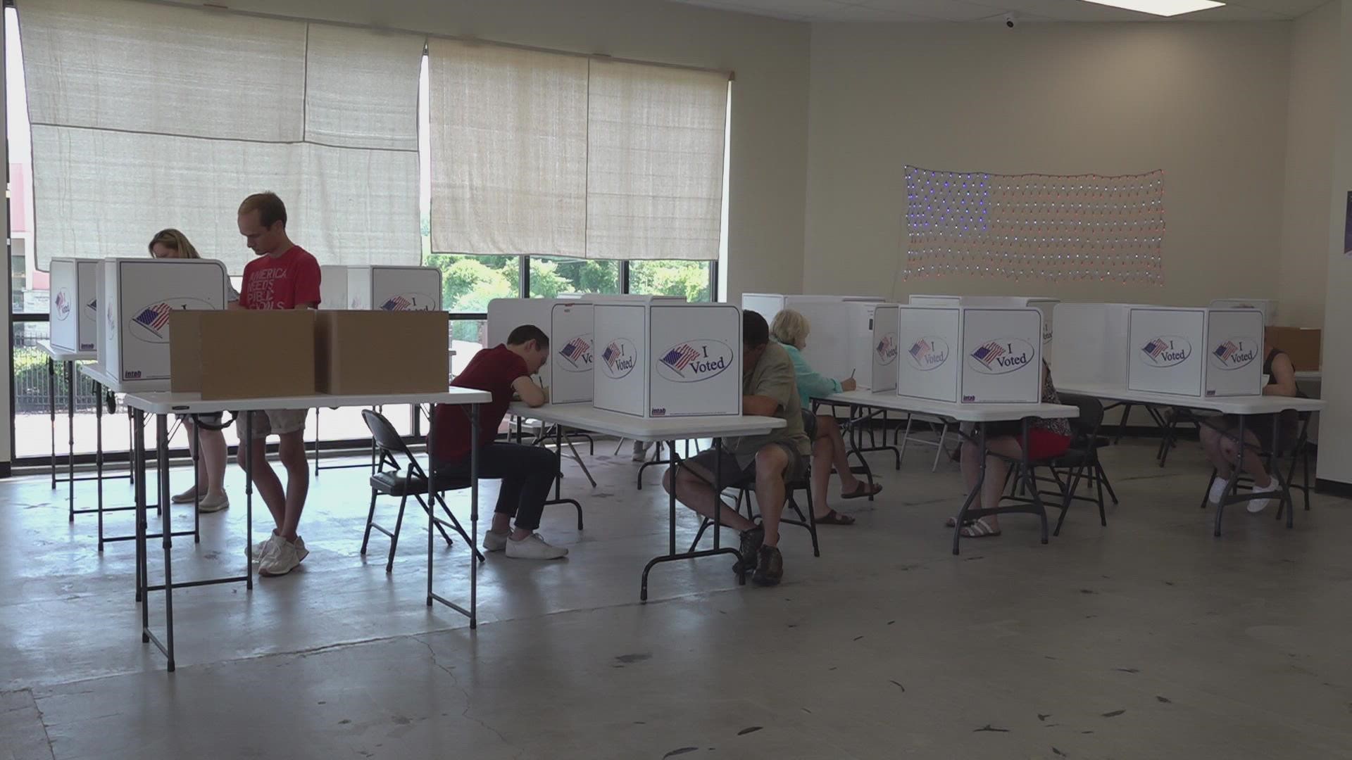 Polls are open for early voting in Tennessee. This time you'll get two ballots to fill out.