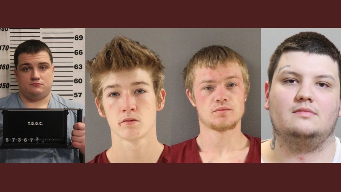 Four men sentenced in 2018 South Knoxville murder wbir