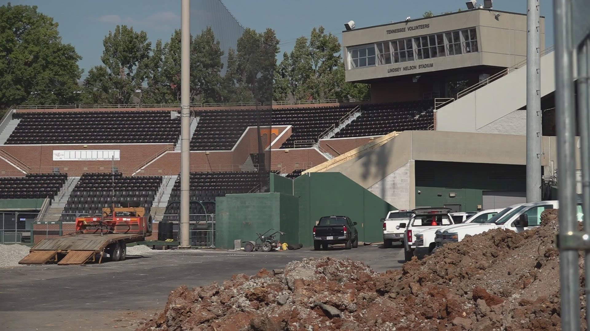 The stadium is home to Tennessee Baseball and is seeing major renovations.