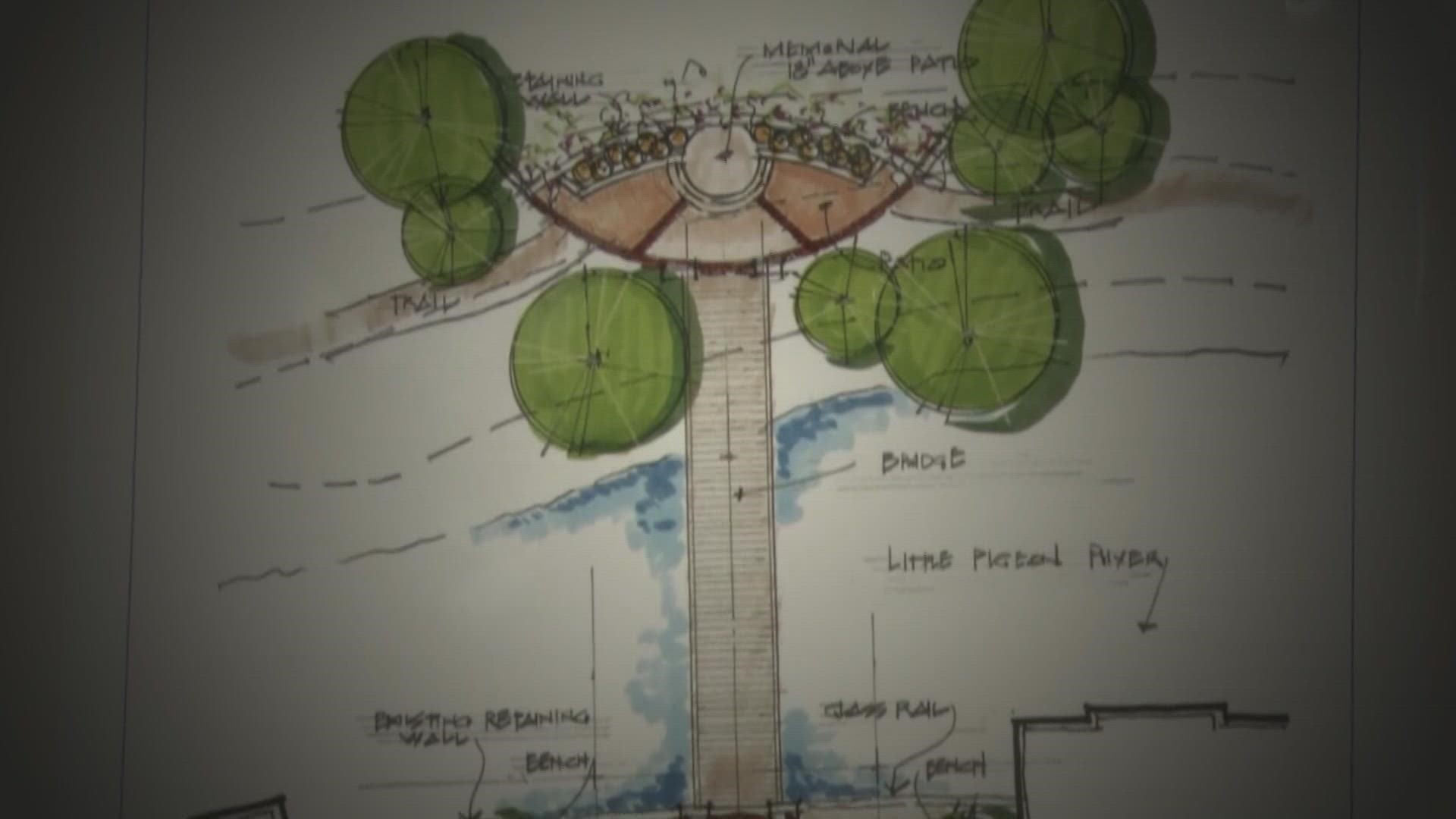 TDOT said it concurred with using Whaley Construction as the contractor to build the memorial, at around $919,300.