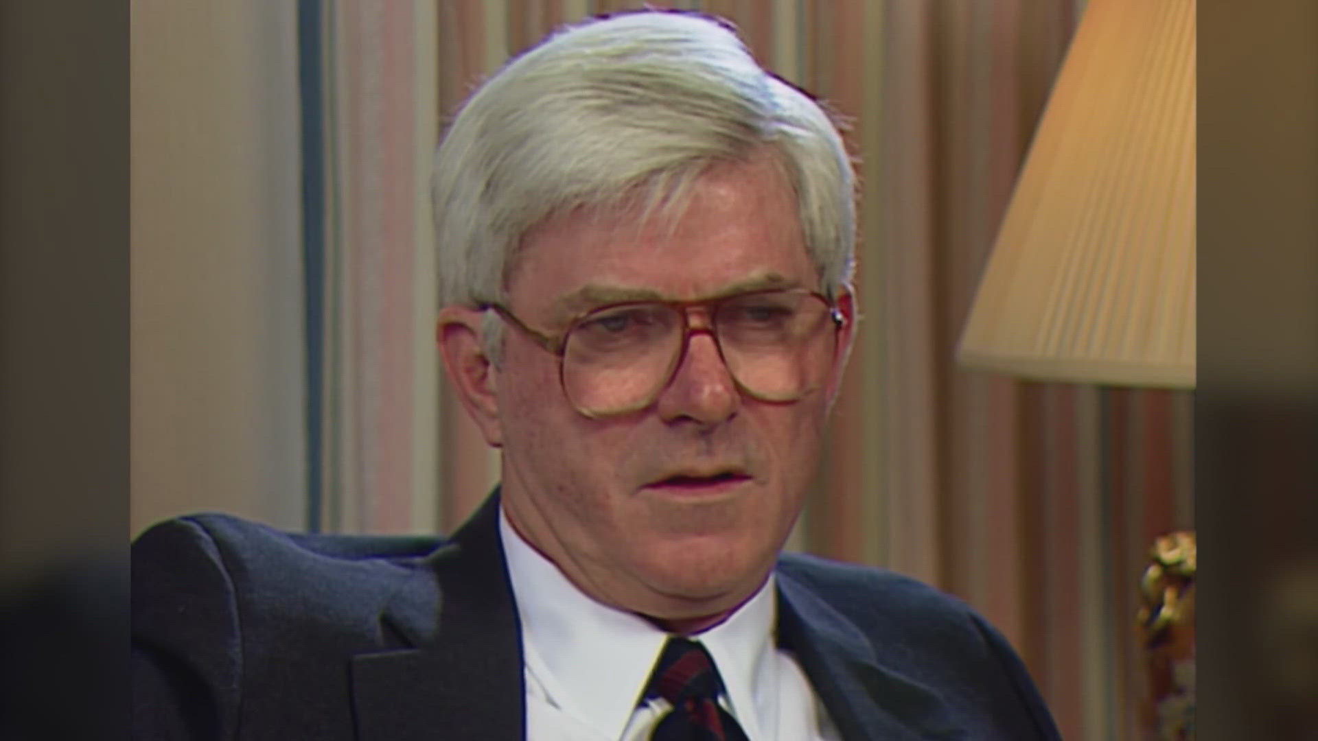 The man known as the "king" of daytime talk died Sunday after a prolonged illness.