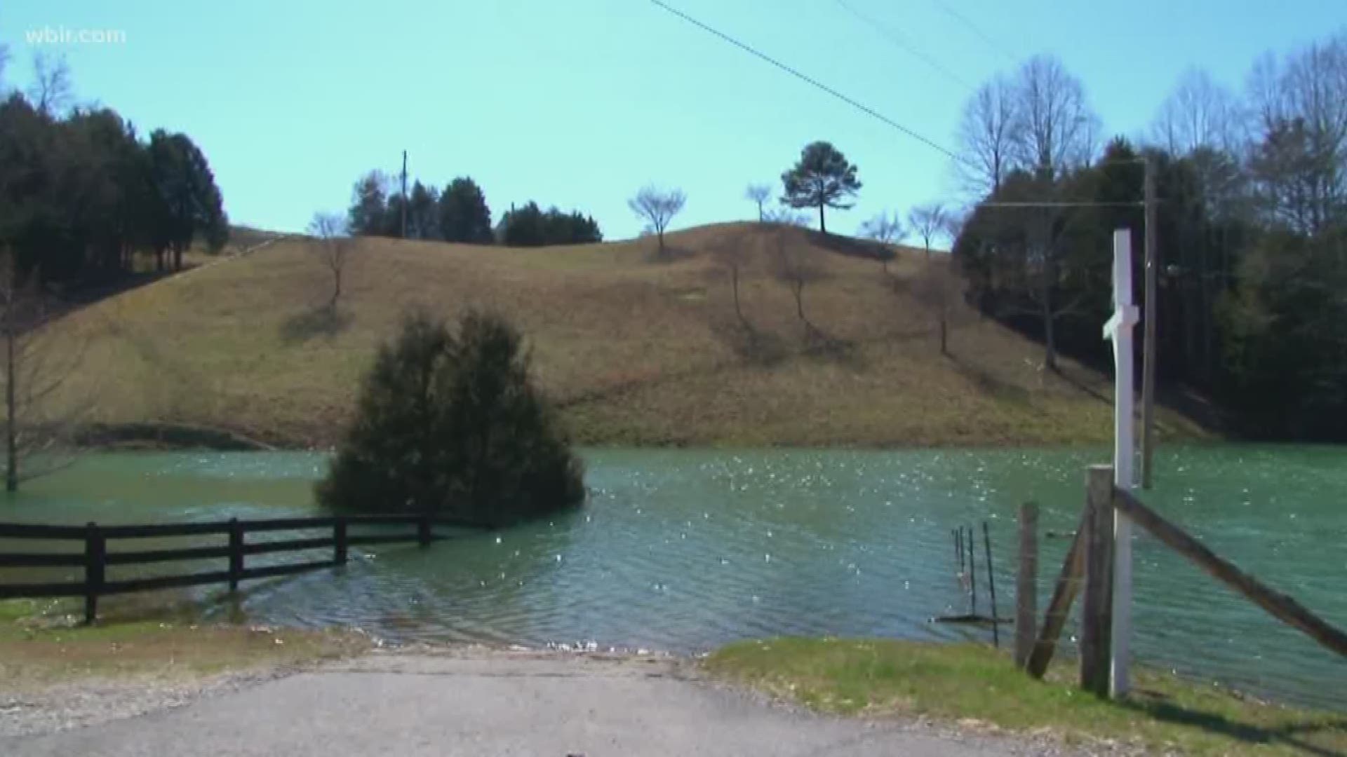 The historic flooding is contaminating the drinking water for neighbors off of Loy Road near Highway 63.