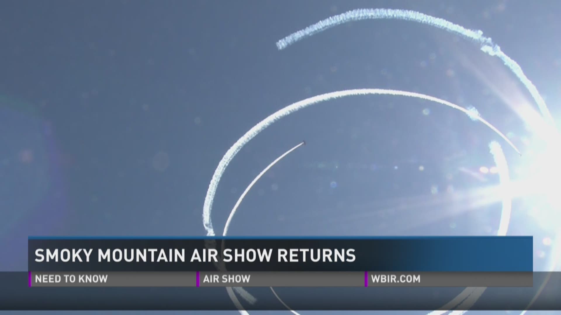 More than 100-thousand people went to McGhee Tyson National Guard Base to watch all of the aerial performances.