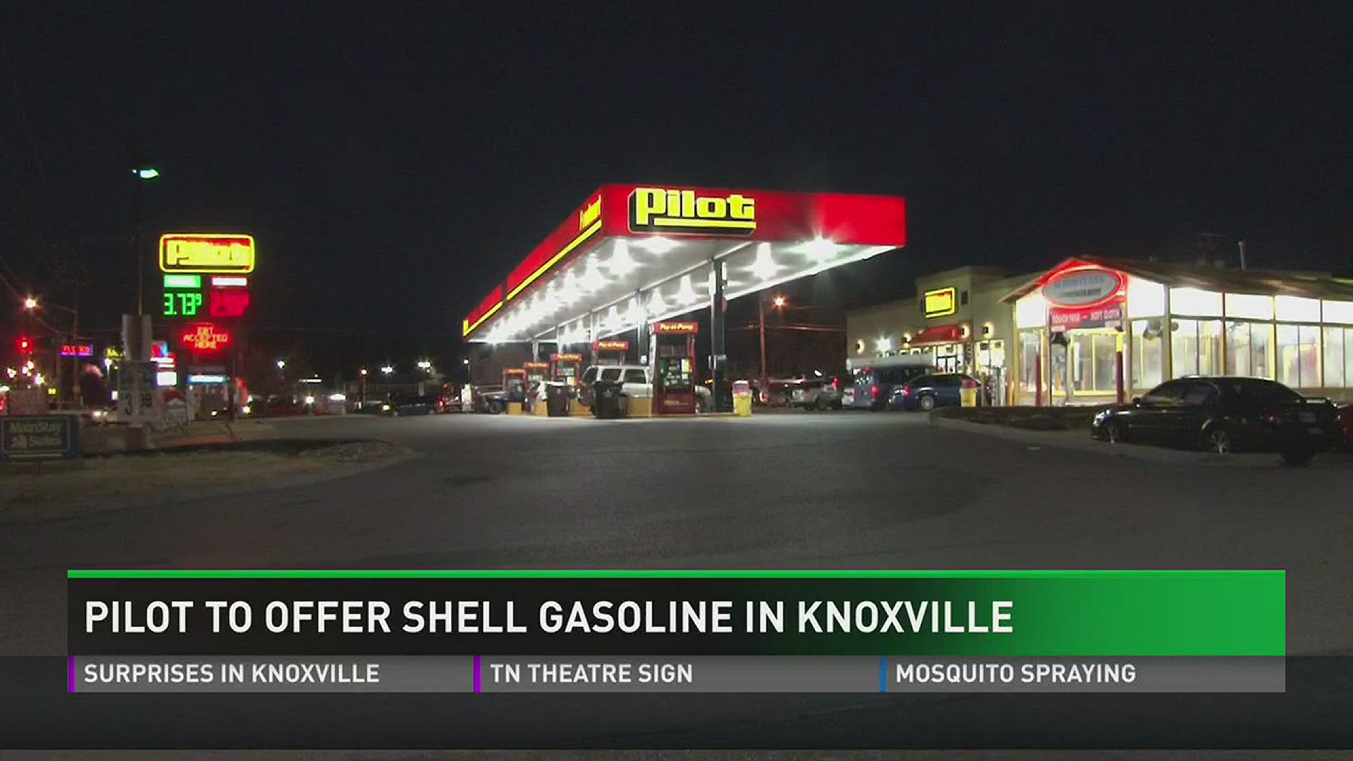 Pilot Corp. will begin to offer Shell gasoline at 29 Knoxville-Area stores starting this month, according to a release from the company.