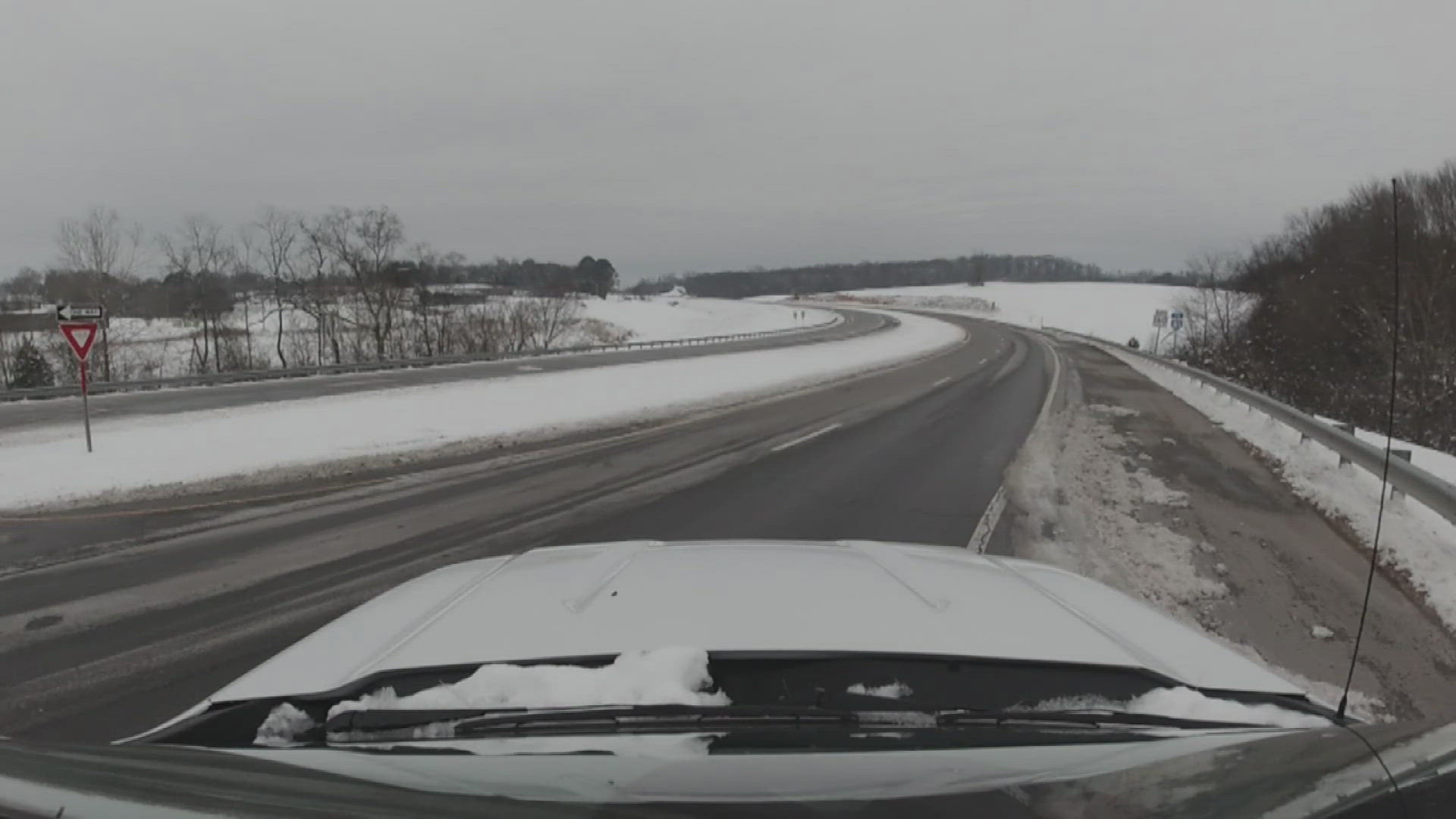 Neighborhood roads in Hamblen County still slick after snow in East ...