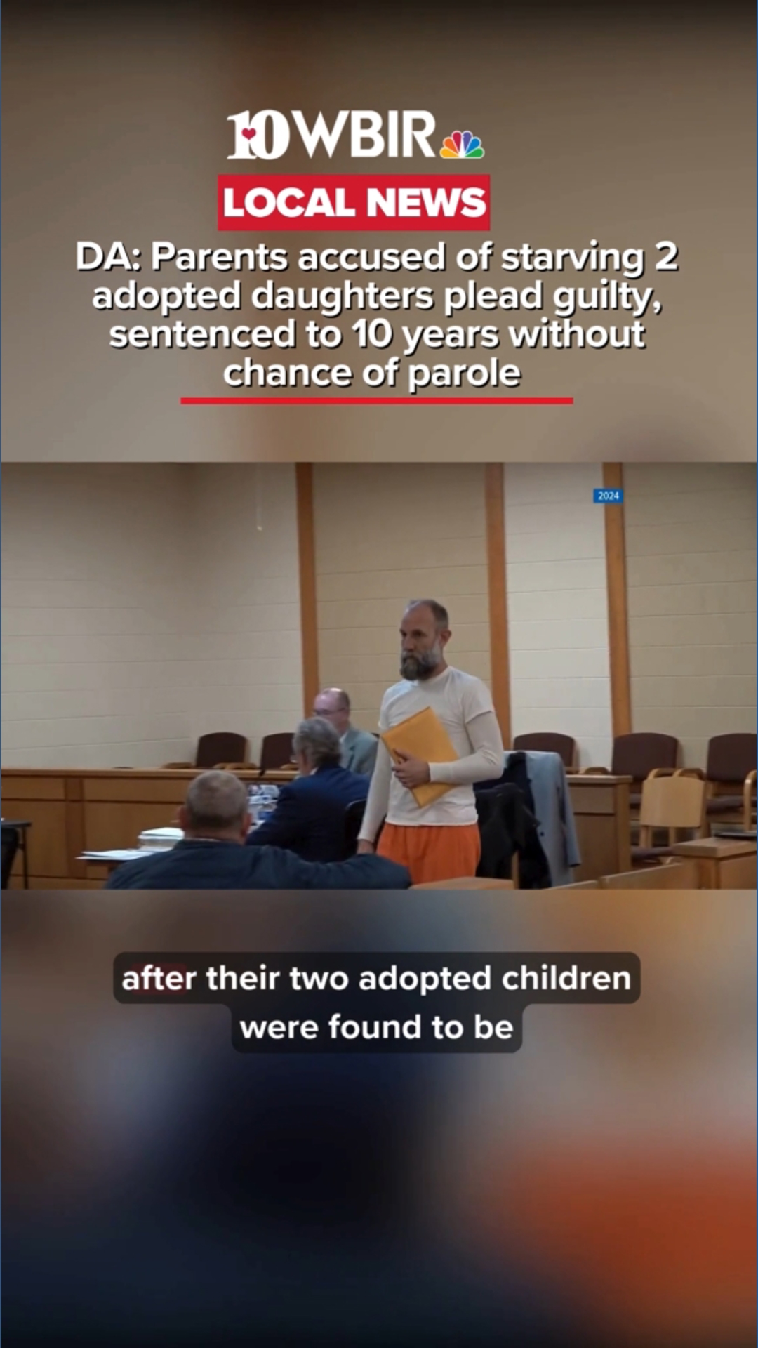 DA: Parents accused of starving 2 adopted daughters plead guilty | wbir.com