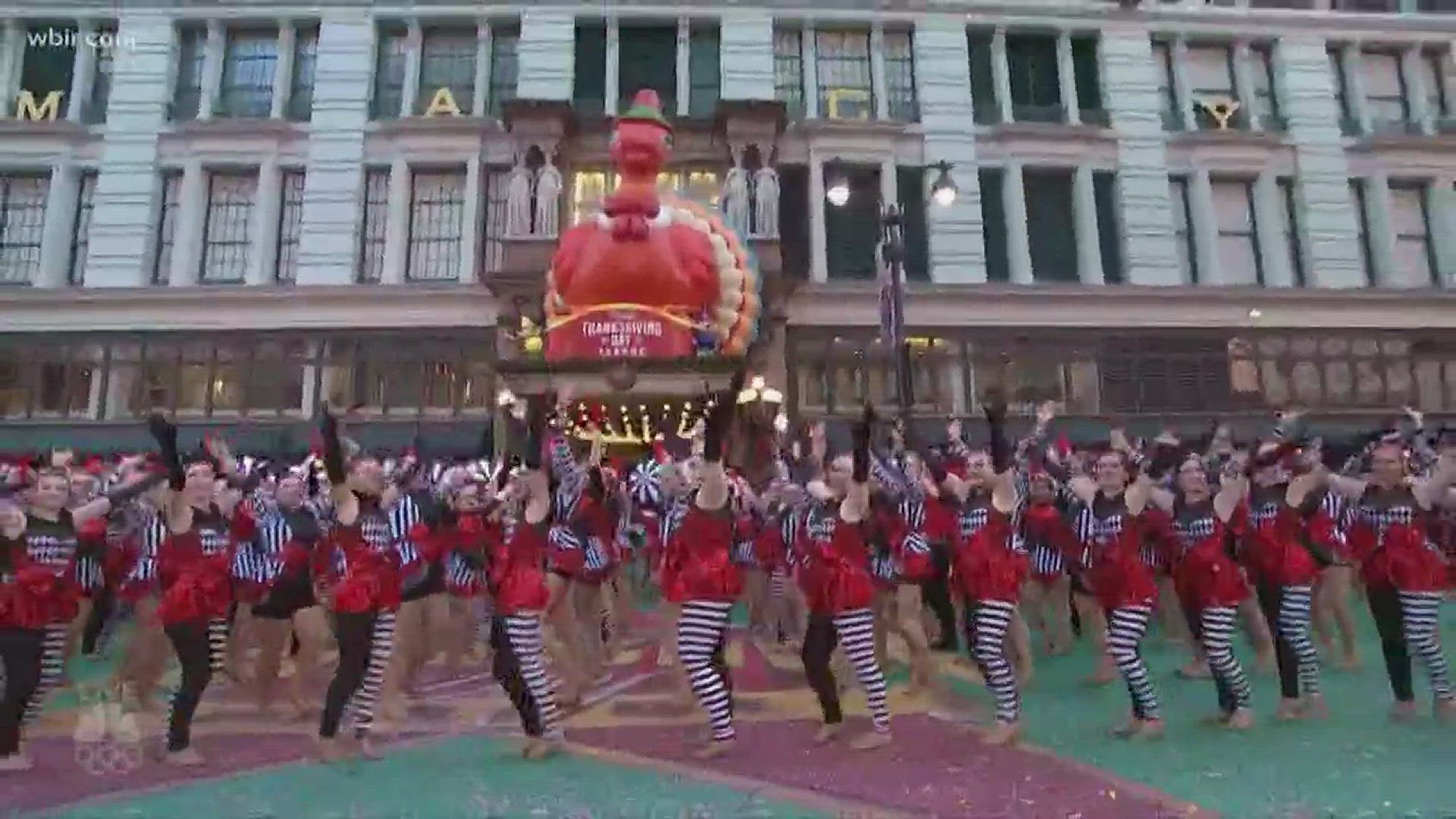 Nov. 23, 2017: Members of Clinton's Dream Dance Studio "Dream Team" represented East Tennessee in the Macy's Thanksgiving Day Parade.