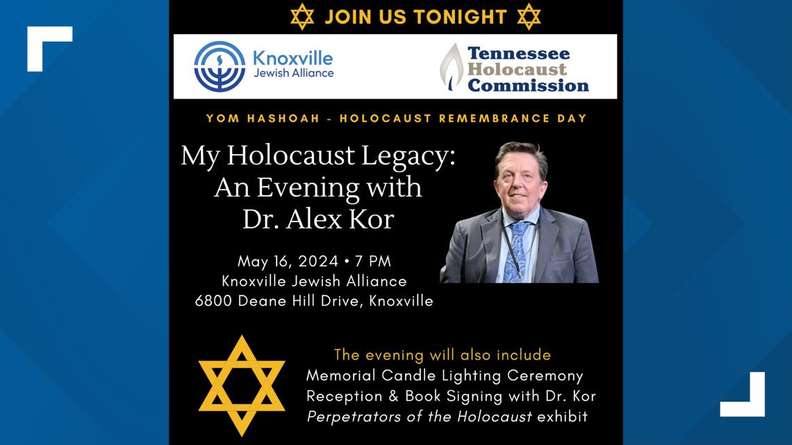 Knoxville Jewish Alliance to host event commemorating Yom HaShoah, Holocaust Remembrance Day - Vimarsana News