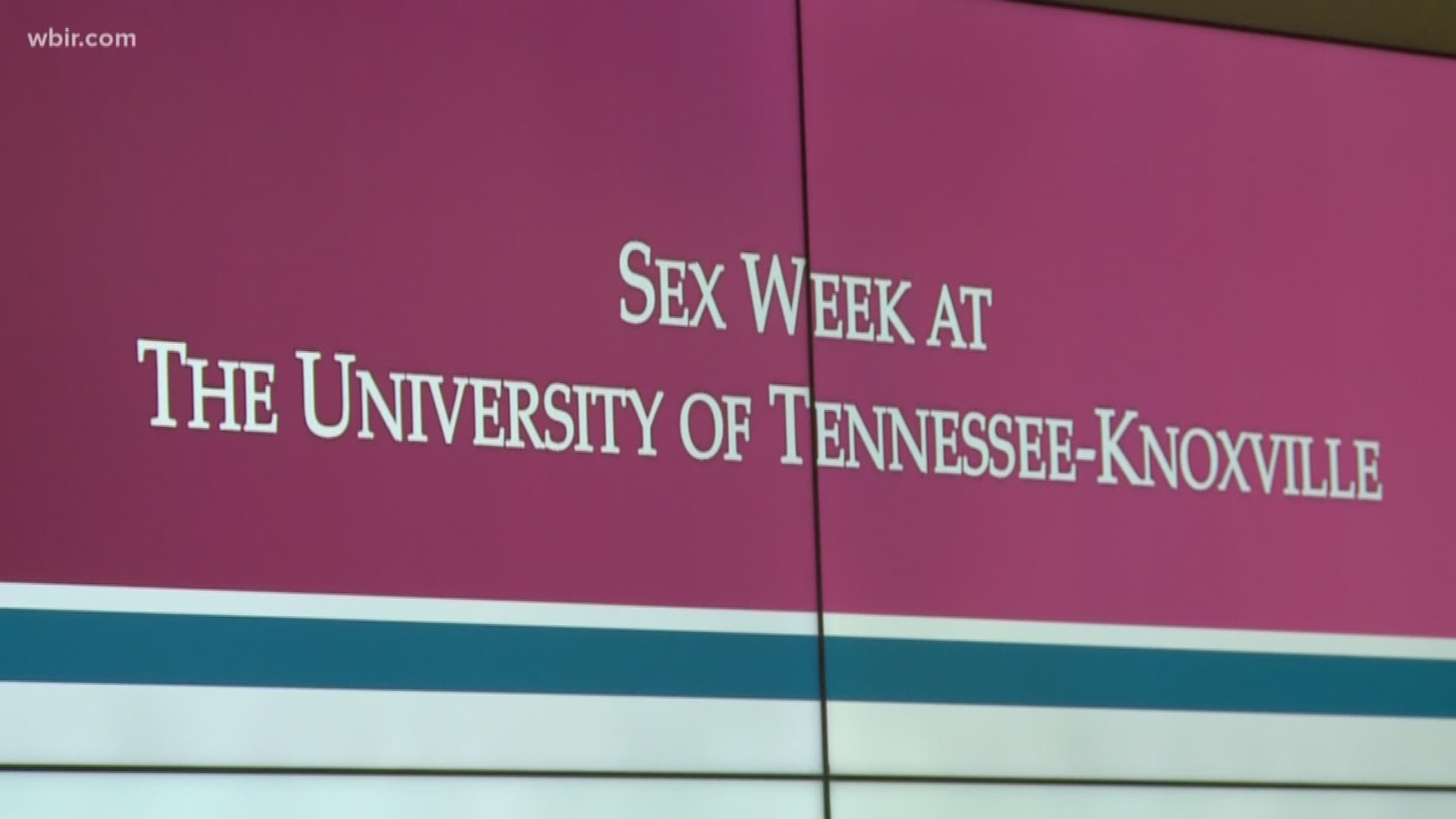 State investigators released a 269 page report on "Sex Week" activities at the University of Tennessee. Lawmakers called on the comptroller to track the costs and how the money was spent.