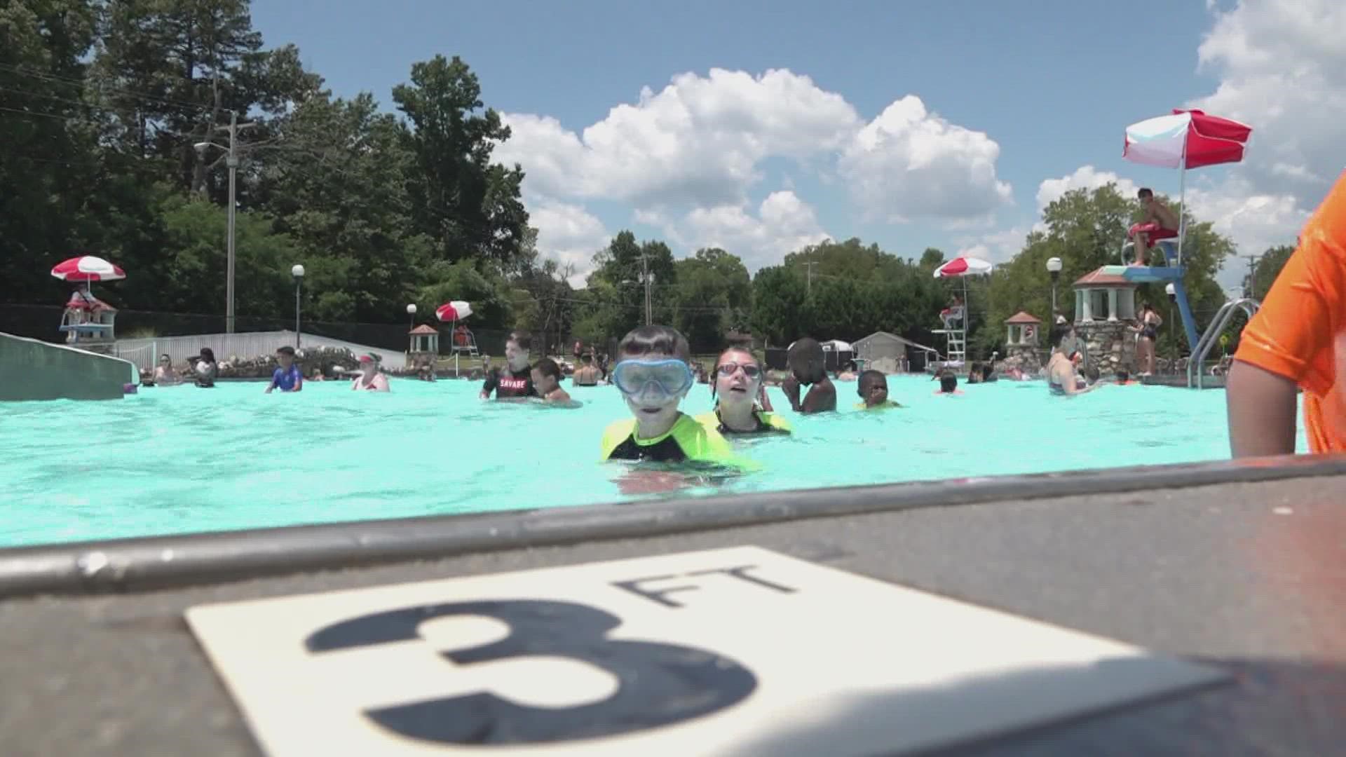 Built in the 1930s, the pool has been a favorite for people to enjoy during the hot summer months for decades.