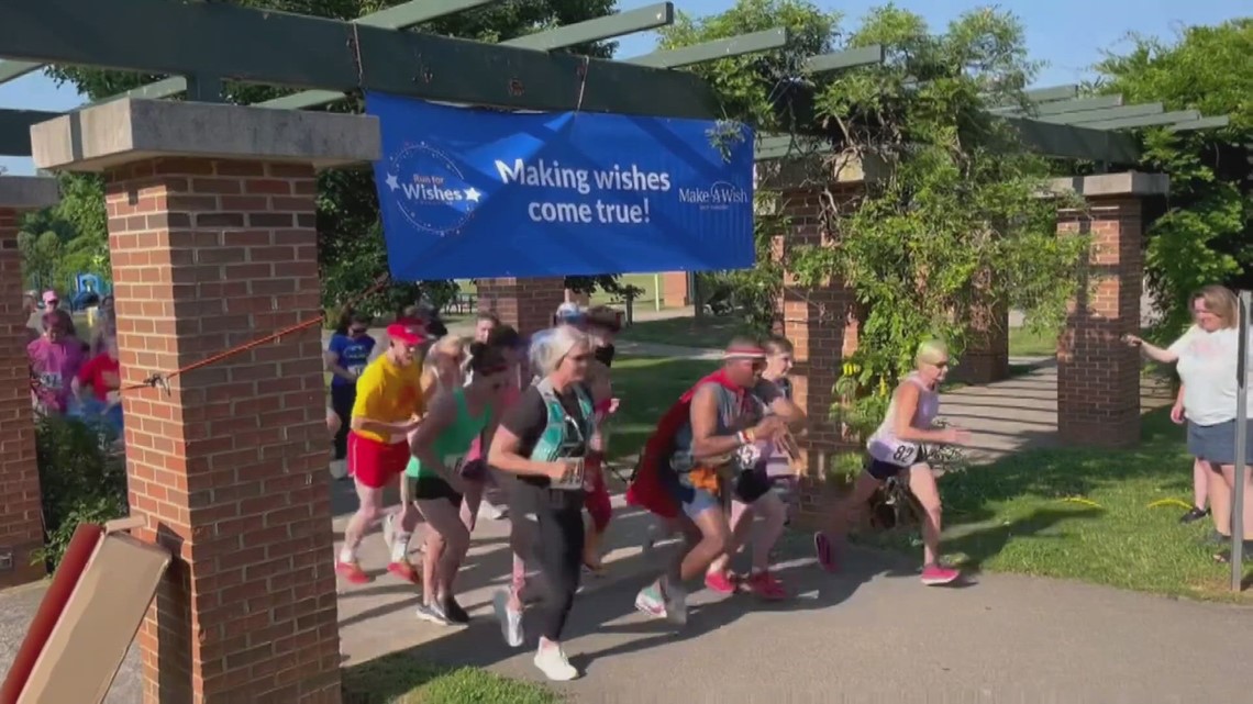 Run for Wishes raise money for children