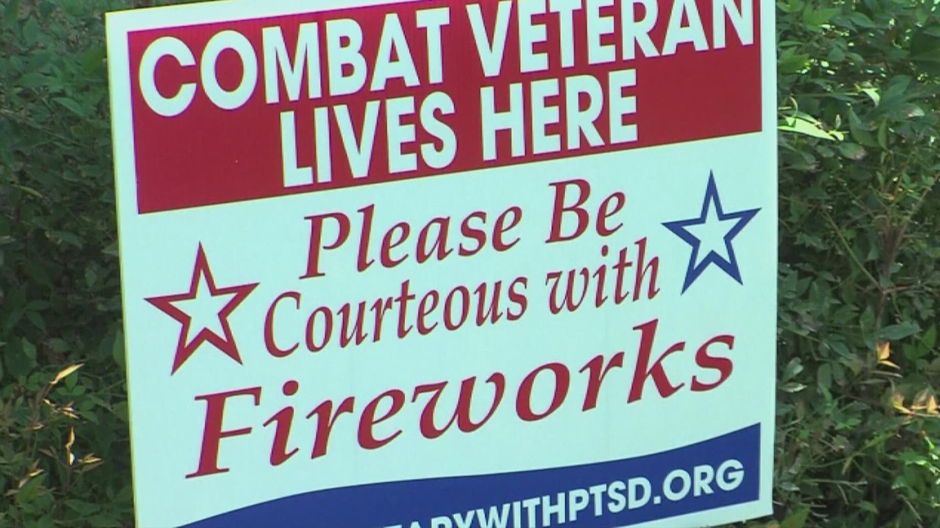 A veteran who now works in behavioral health said that fireworks could remind members of the military about artillery and gunfire, prompting emotional responses.