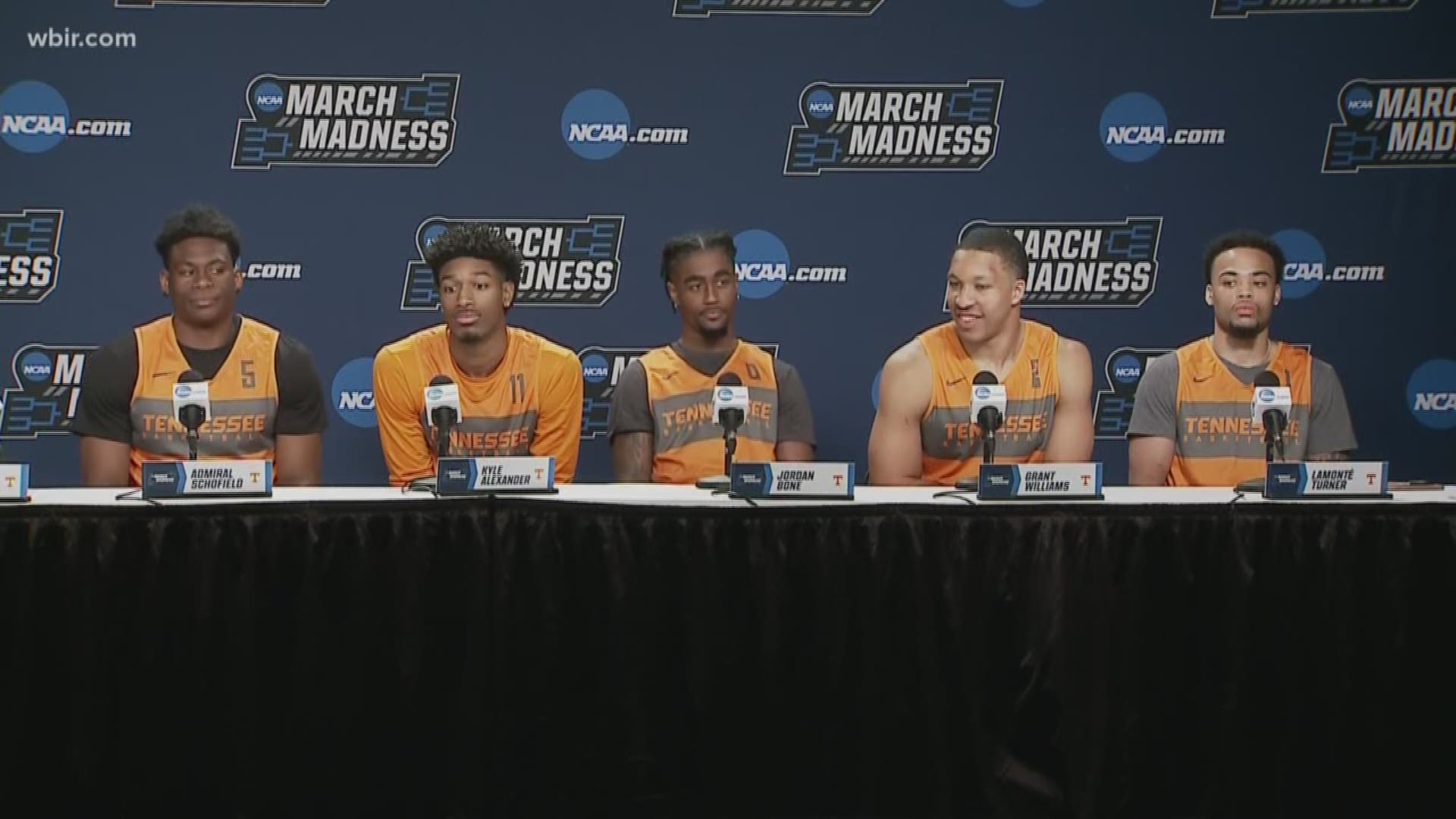 The Vols are ready to win in Columbus and the team is talking ahead of the team's first practice today.