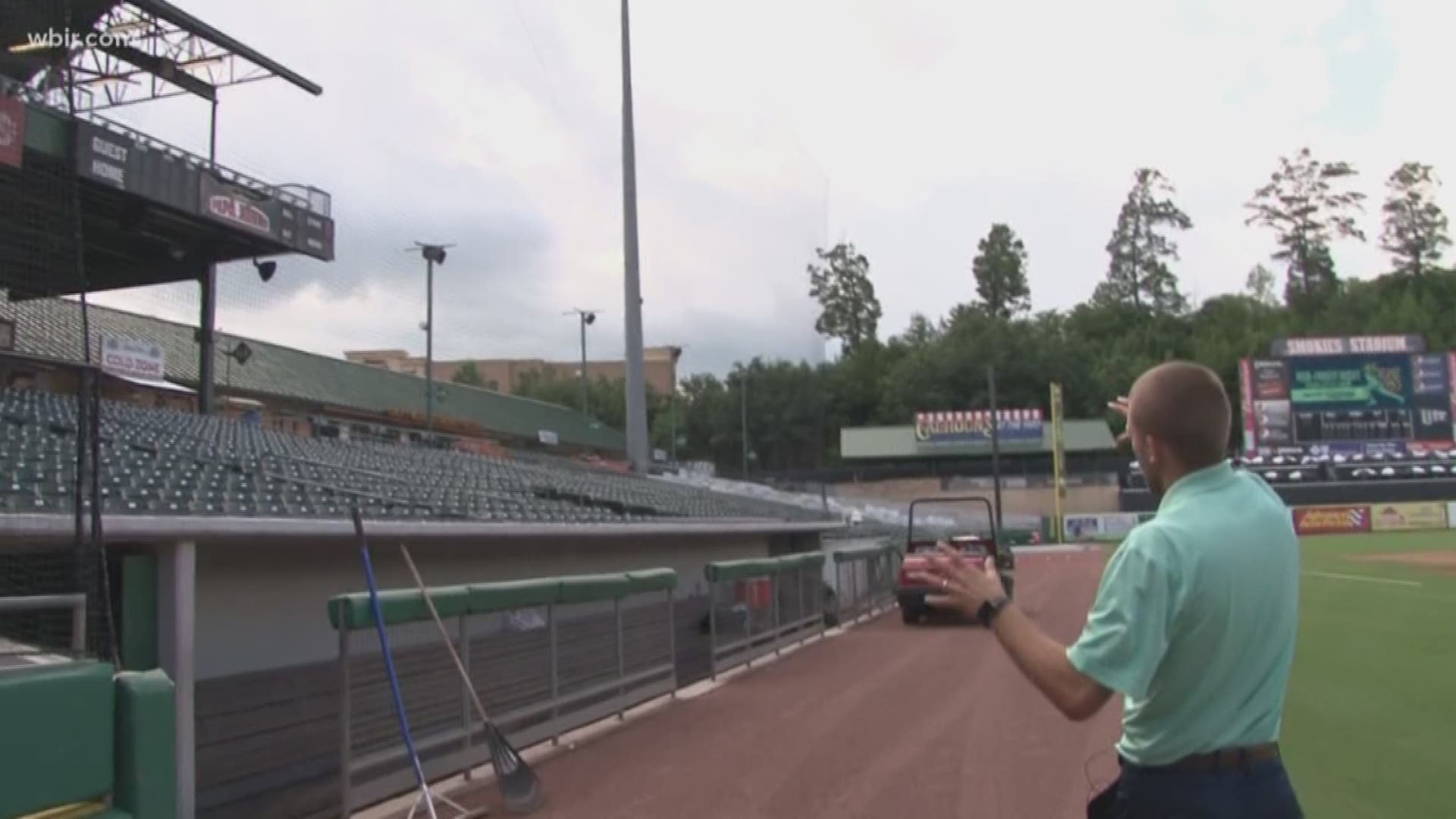 Smokies Stadium made changes to its safety netting about two years ago to help protect fans.