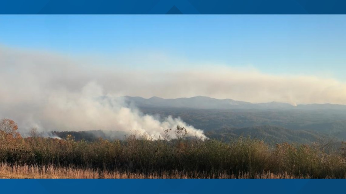 Crews fighting several wildland fires in Cherokee National Forest, some being investigated as arson - Vimarsana News