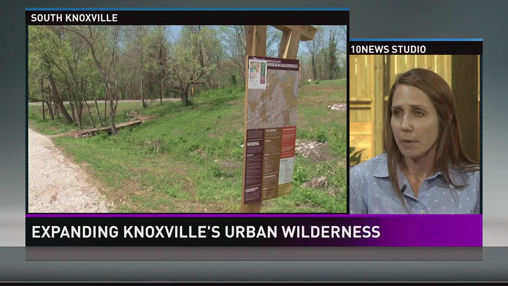 With more than a thousand forested acres and 50 miles of trail along knoxville's southern waterfront -- the city's urban wilderness is an east tennessee gem.